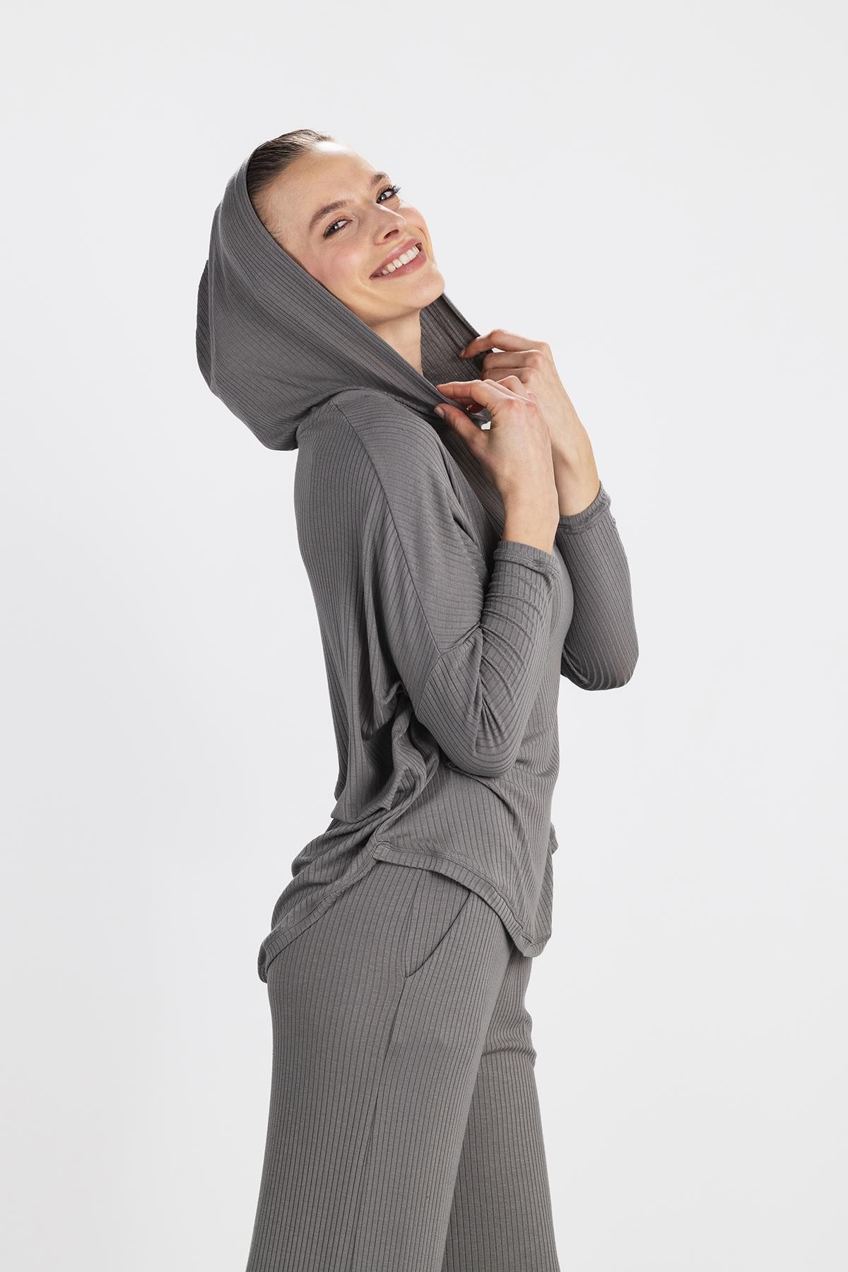 ULTRA COMFORT HOODIE GRİ