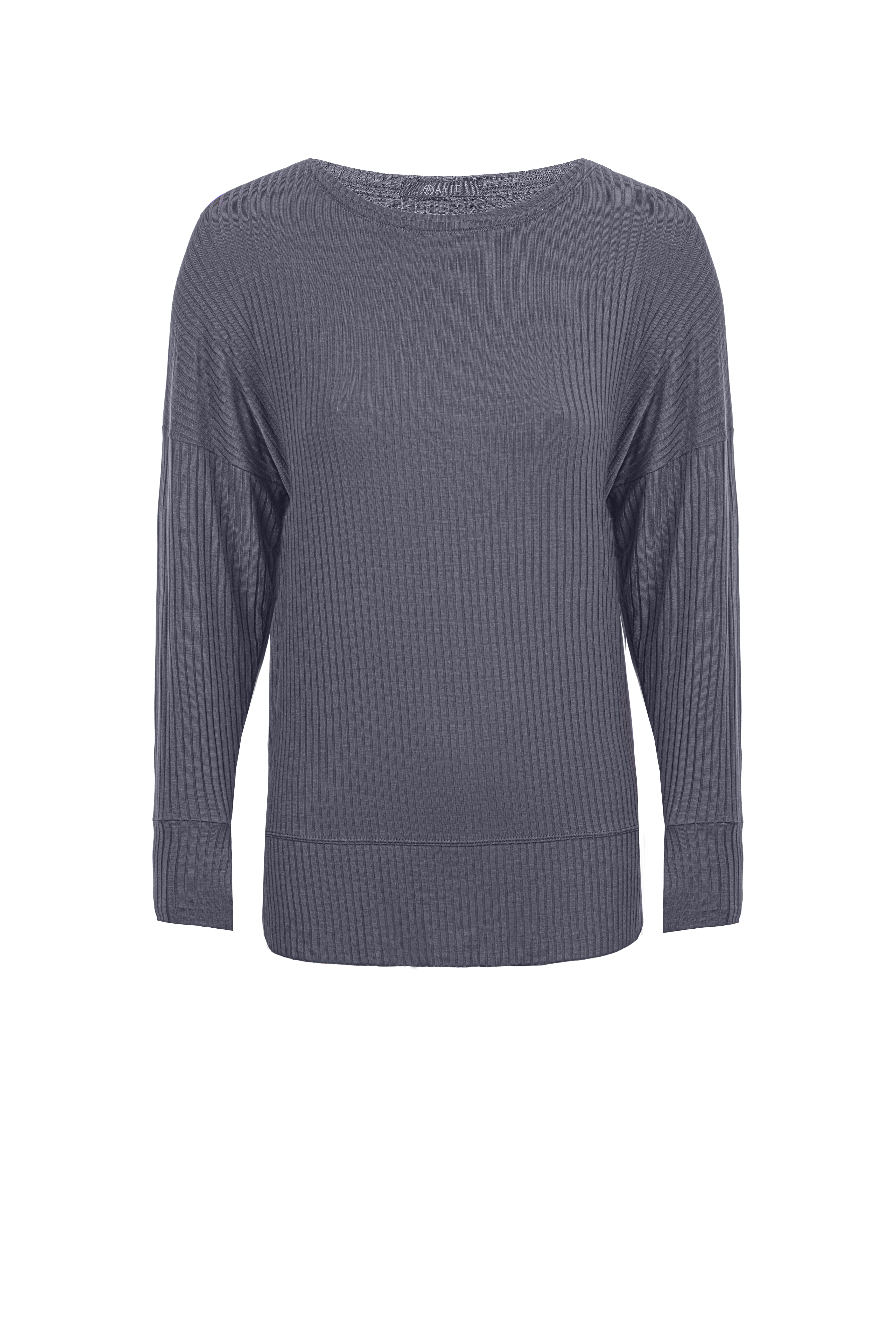 Ultra Comfort  Long Sleeve Shirt Anthracite