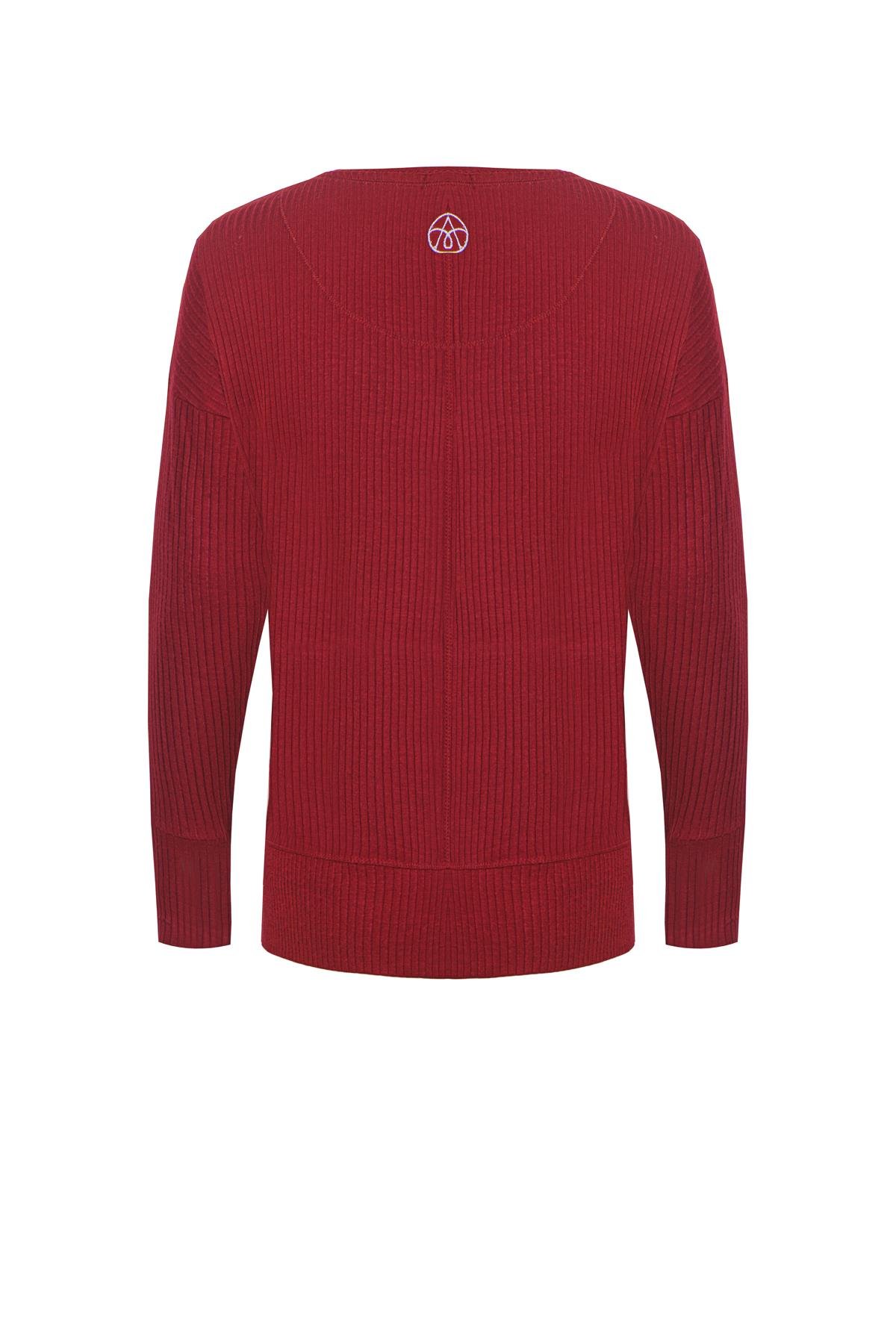 Ultra Comfort  Long Sleeve Shirt Wine