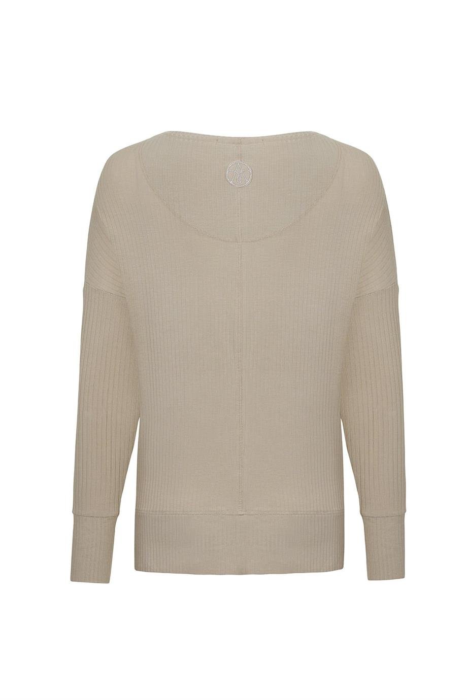 ULTRA COMFORT UZUN KOL TİŞÖRT VİZON