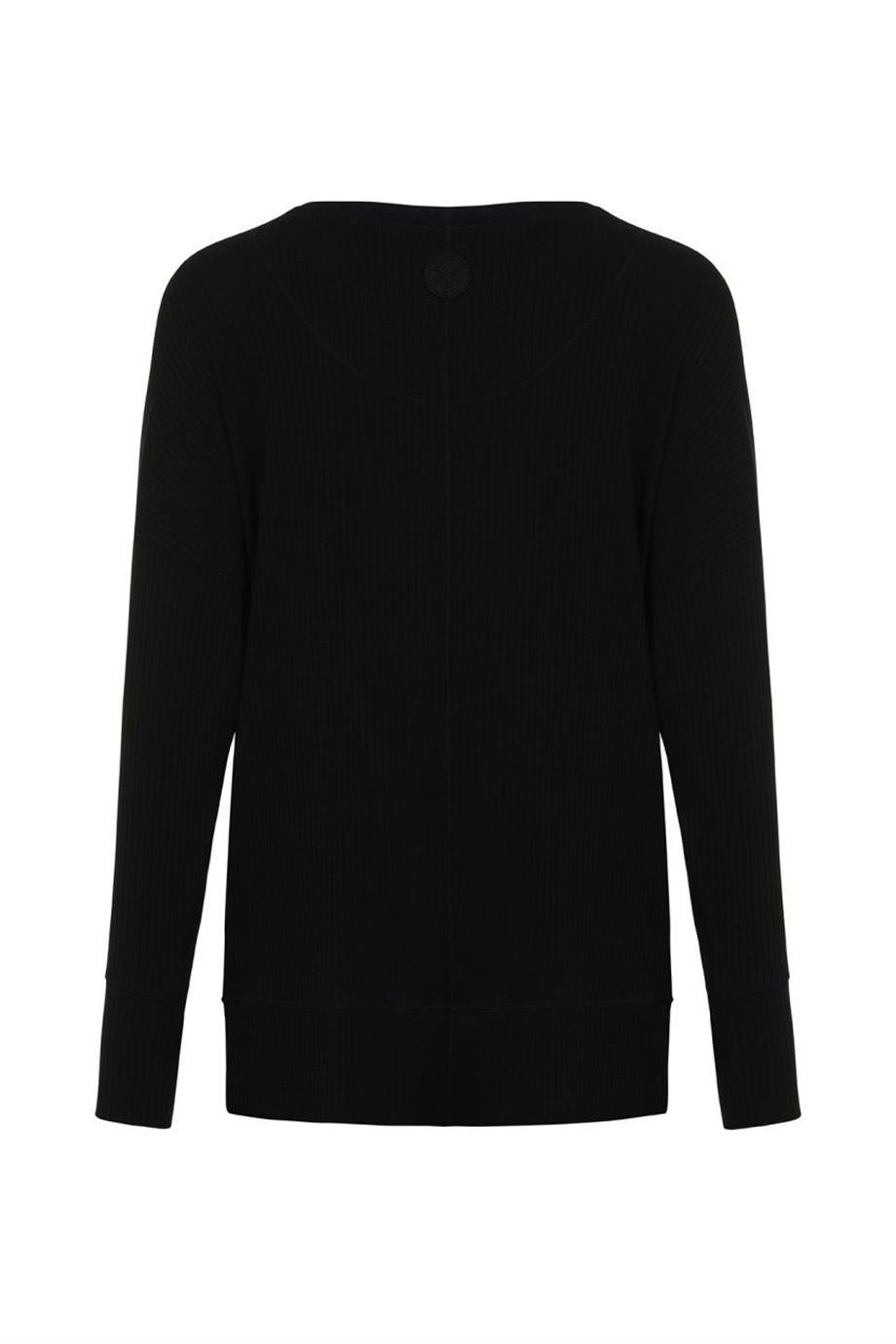 ULTRA COMFORT UZUN KOLLU TİŞÖRT SİYAH