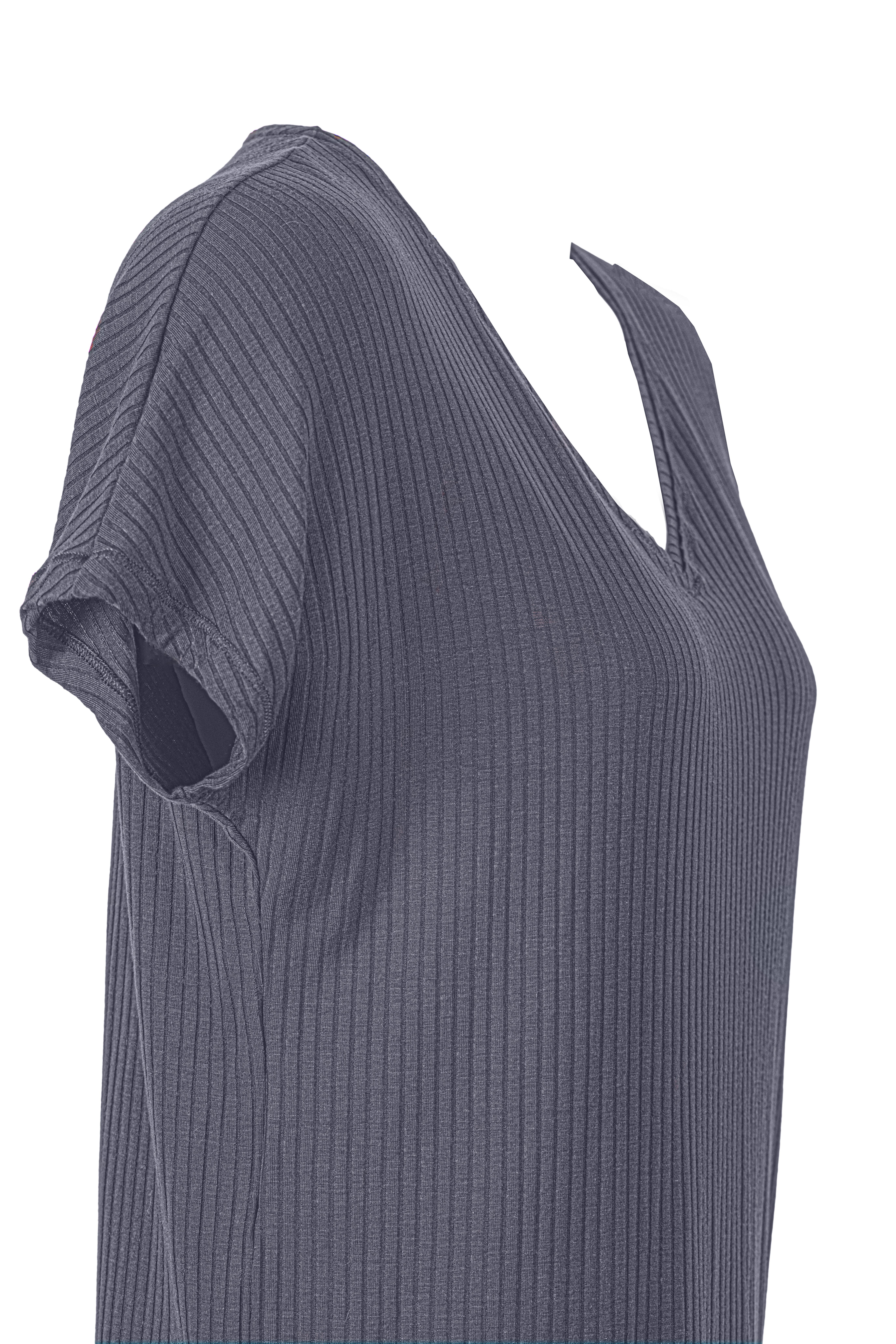 Ultra Comfort  V-Shirt Anthracite