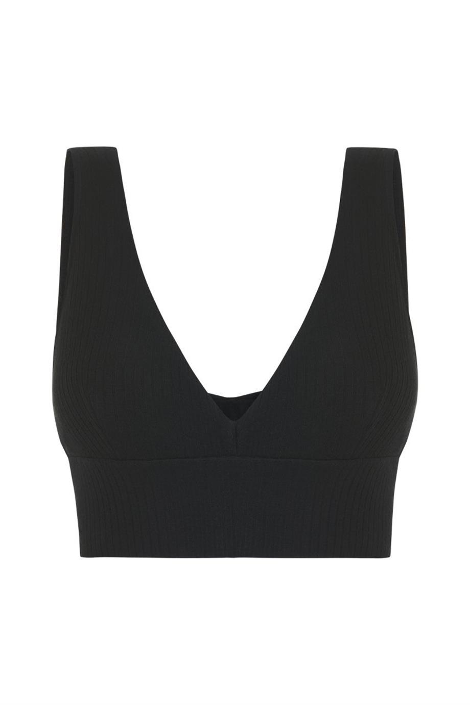ULTRA COMFORT V YAKA BRALET SİYAH