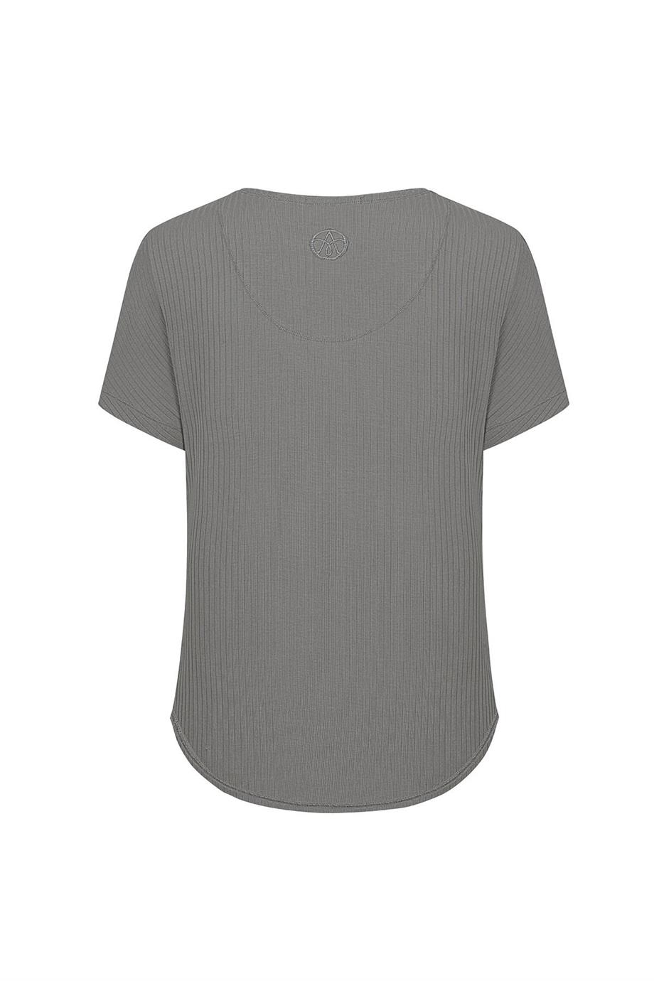 ULTRA COMFORT V-YAKA TİŞÖRT GRİ