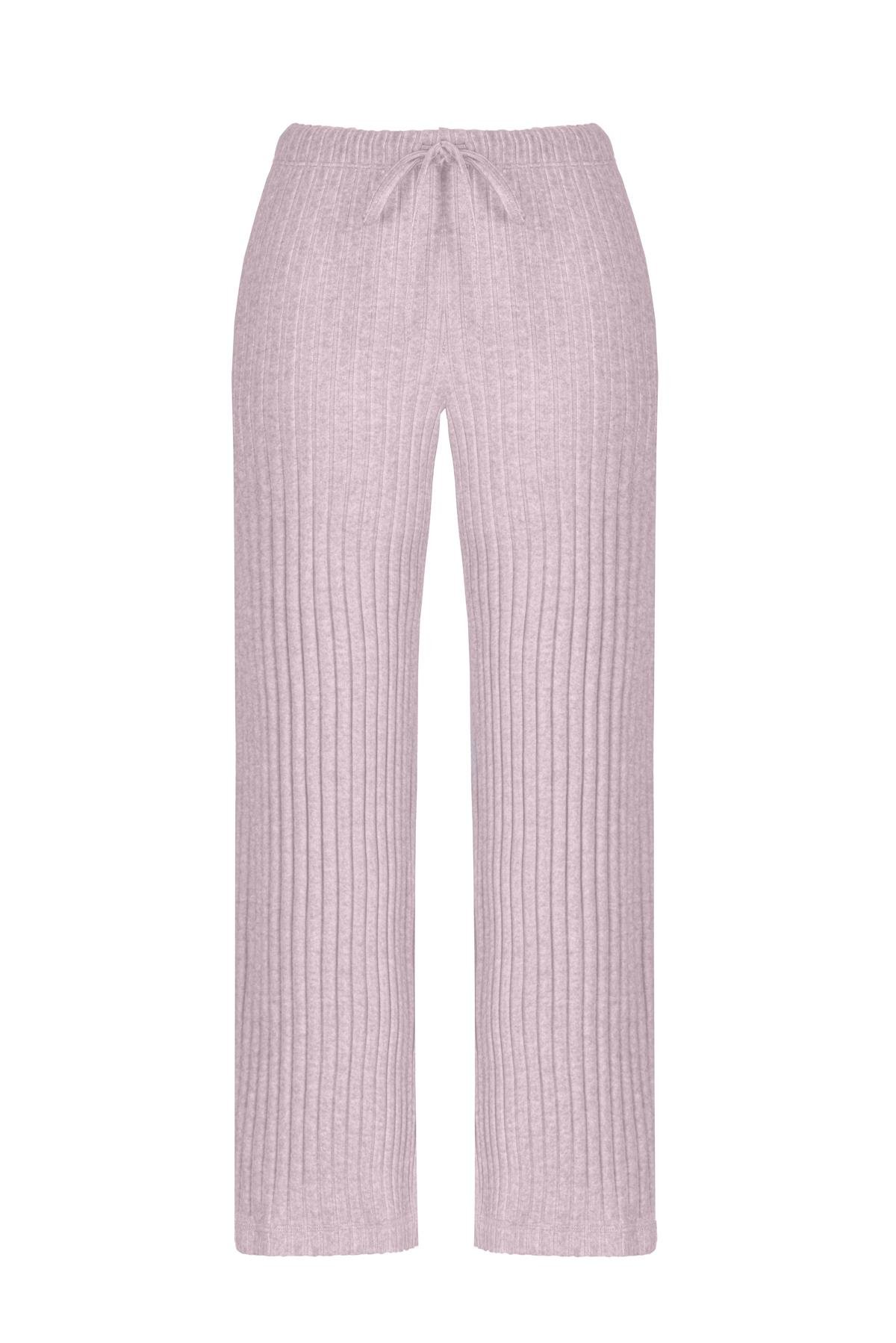 WINTER LONGEWEAR GENİŞ PAÇA PANTALON BEJ