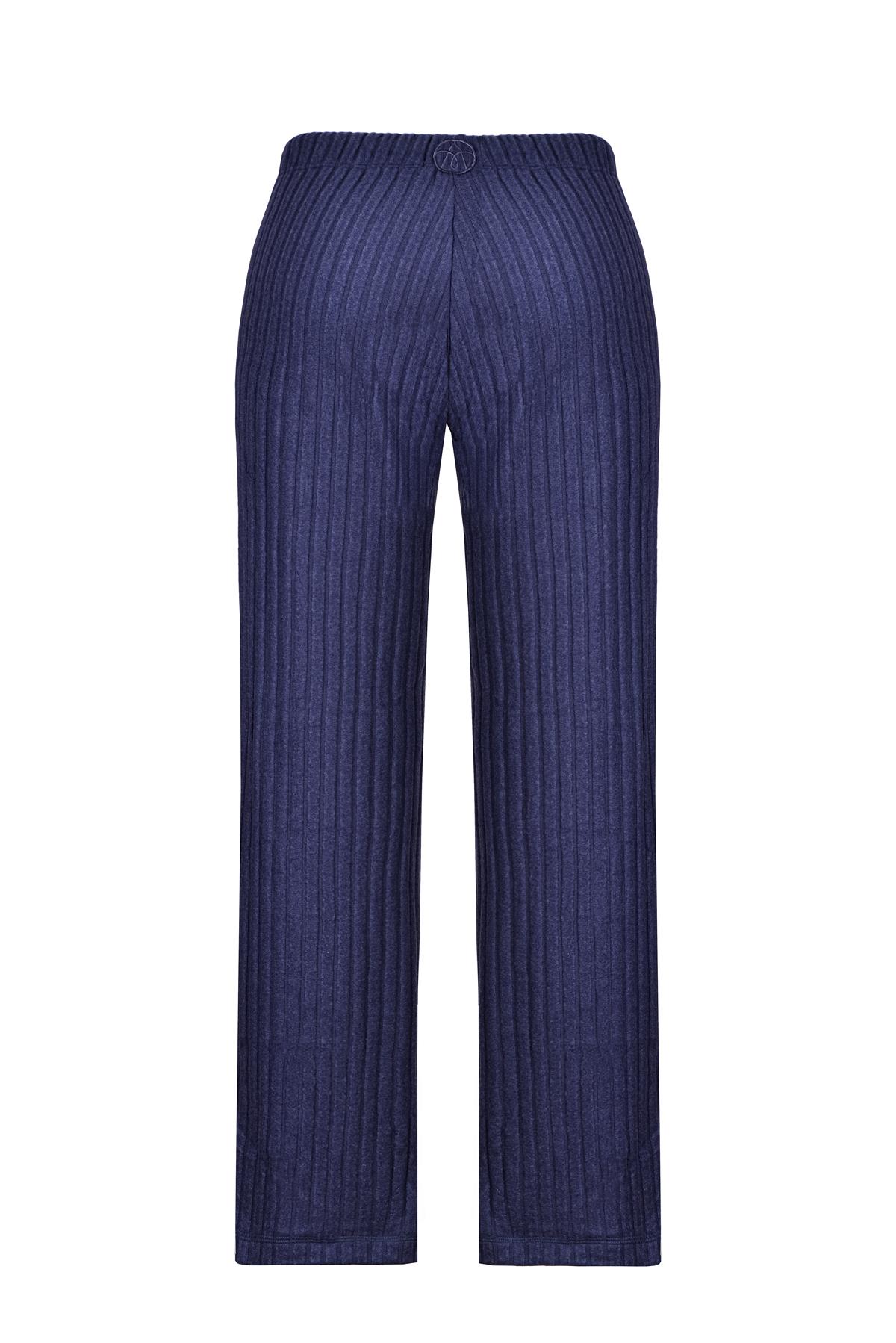 WINTER LONGEWEAR GENİŞ PAÇA PANTALON LACİVERT