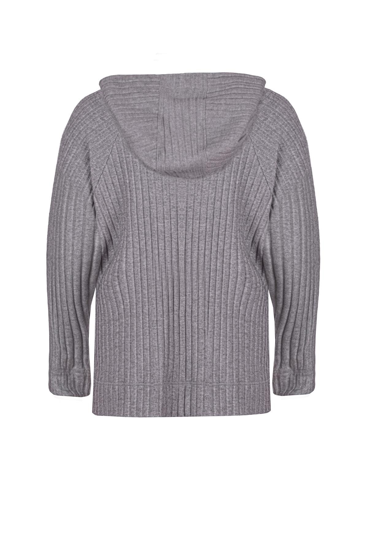 WINTER LOUNGEWEAR HOODIE GRİ