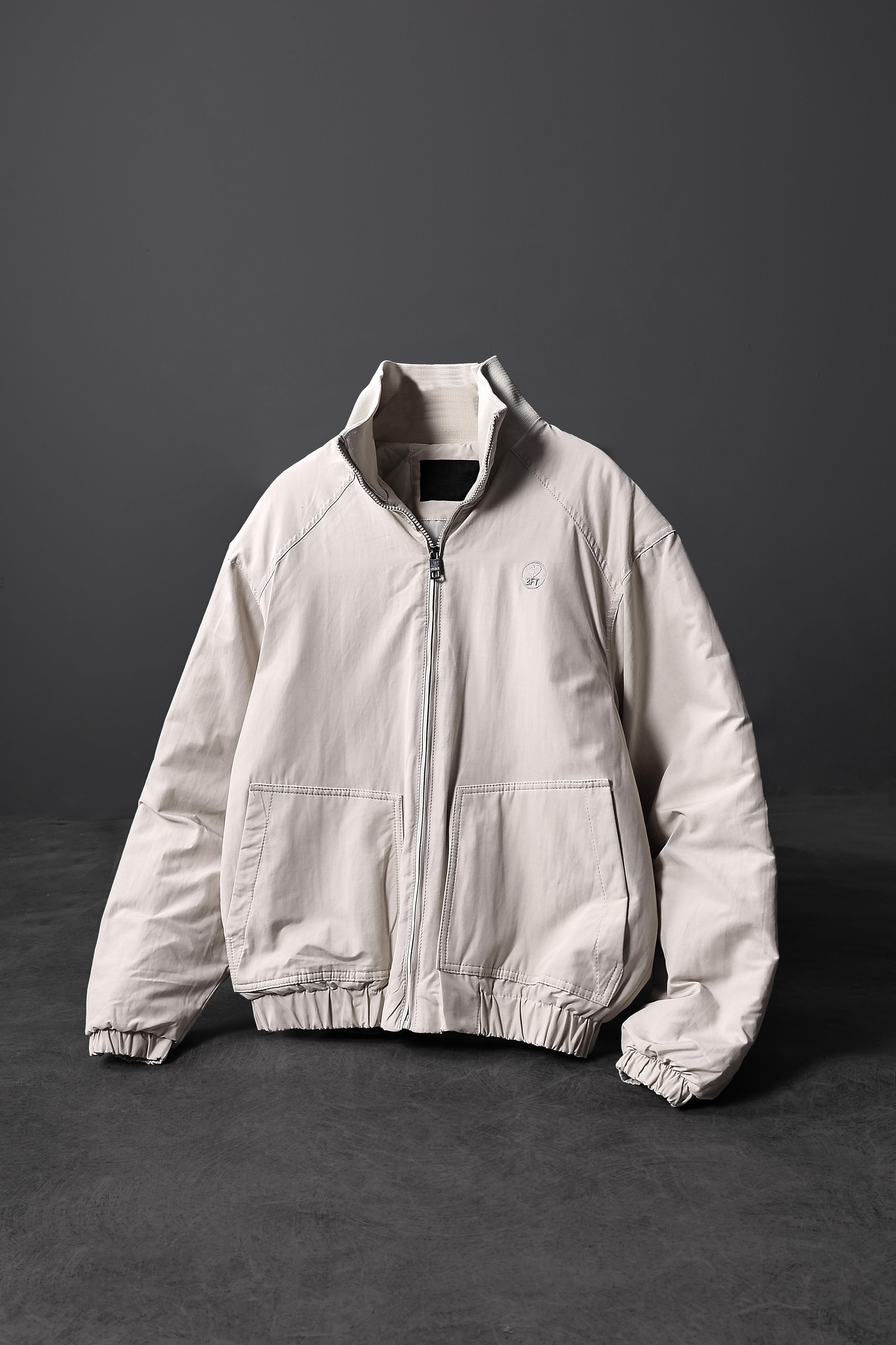 Erkek Bej Dolumlu Bomber Mont