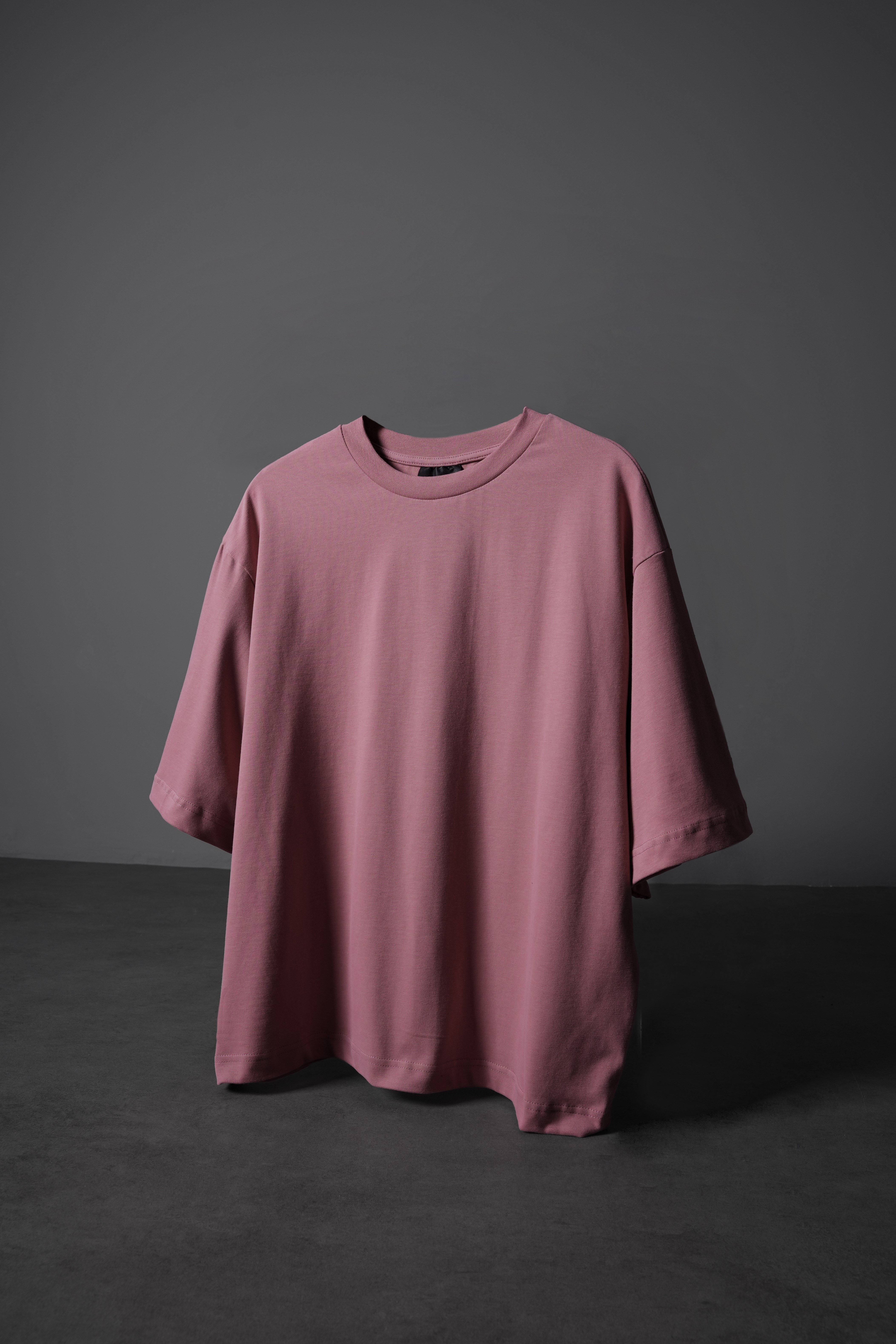 Erkek Gül Boxy Fit Basic Tshirt