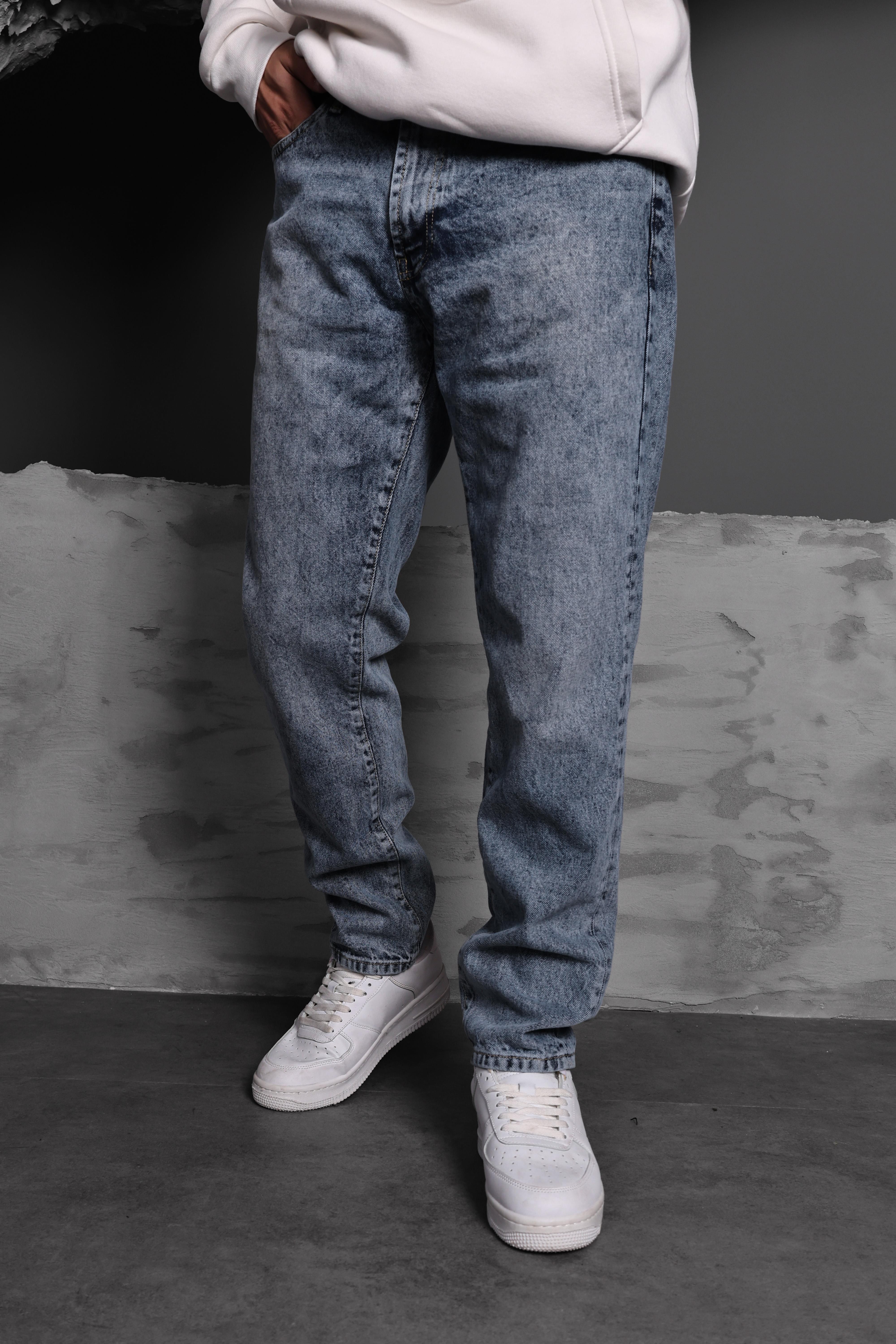 Erkek Kardesen Efektli Boyfriend Pantolon