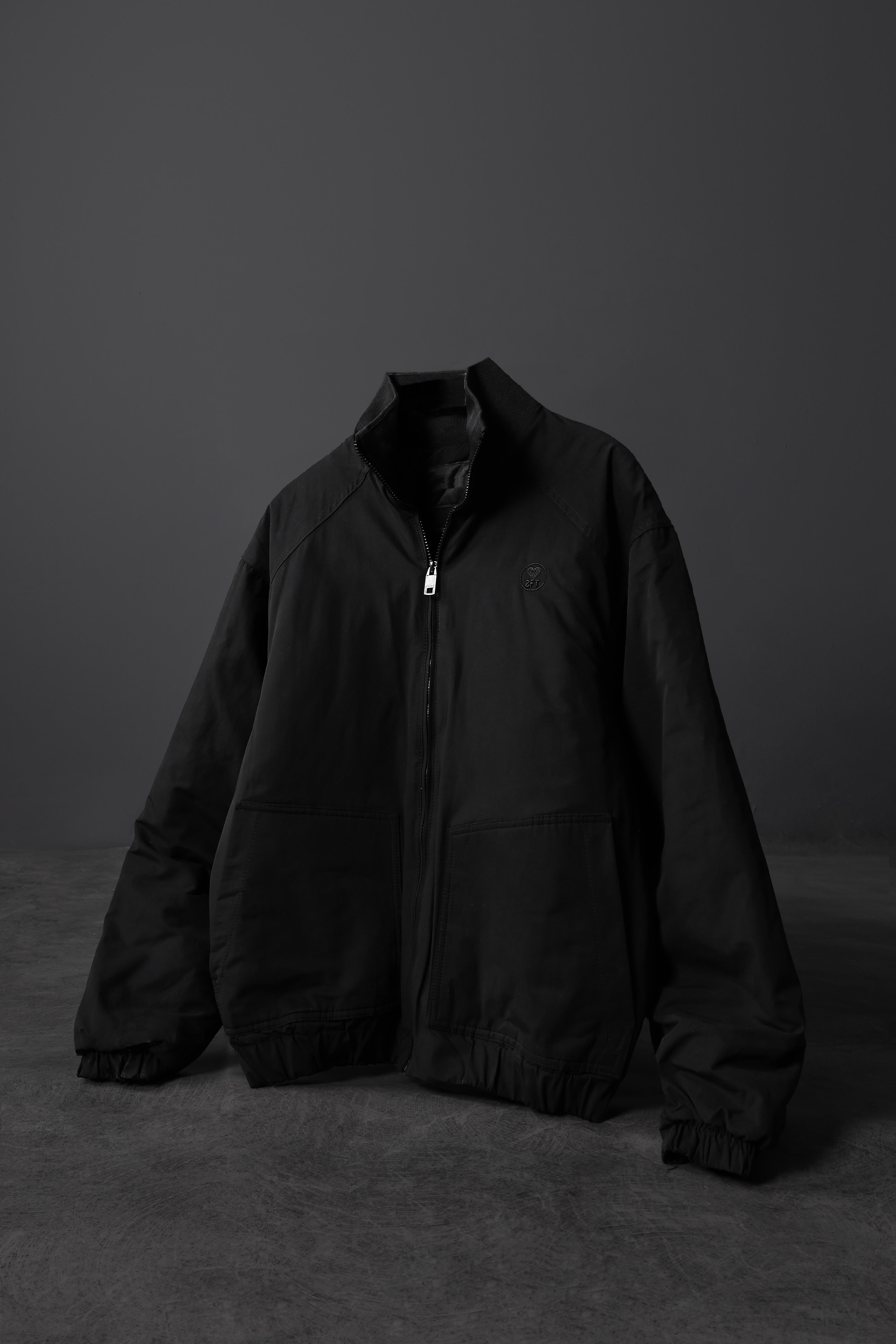 Erkek Siyah Dolumlu Bomber Mont