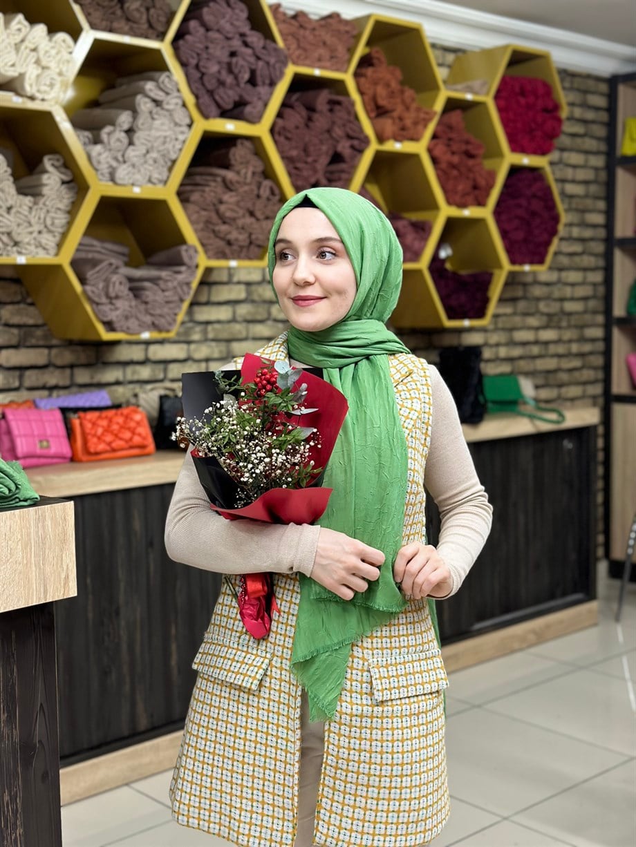 Bambu Şal Çağla(41 Numara)