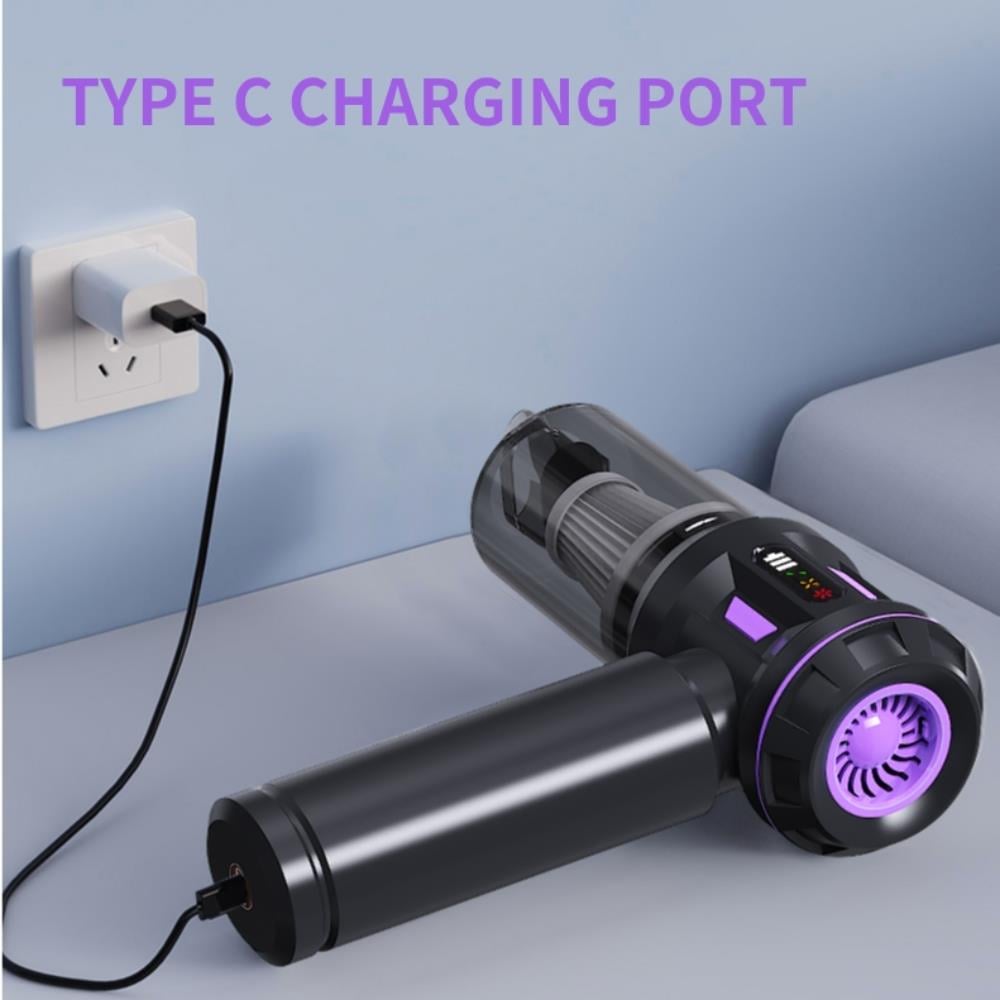 17000PA 6000mAh 100W Toz Üfleme ve Süpürge Ev / Araba / Ofis Süpürgesi 