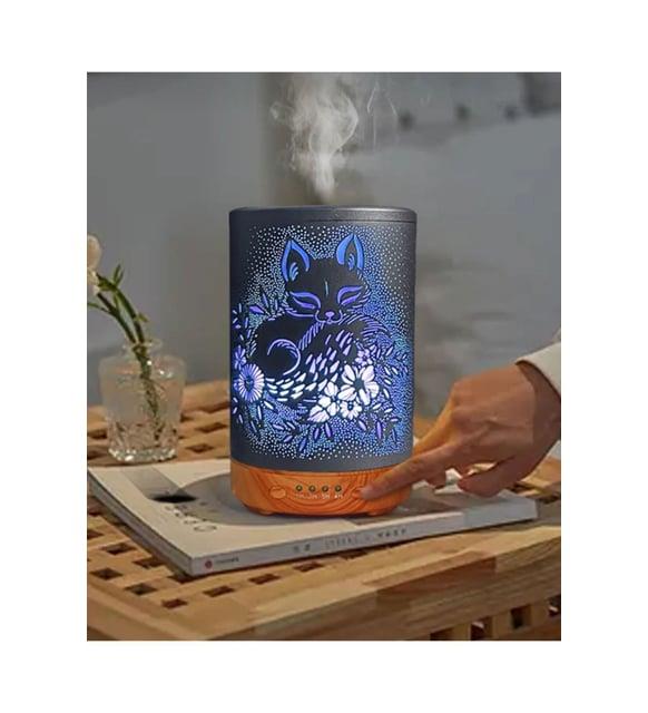 200ml, Aromaterapili Aydınlatmalı, Hava Nemlendirici 