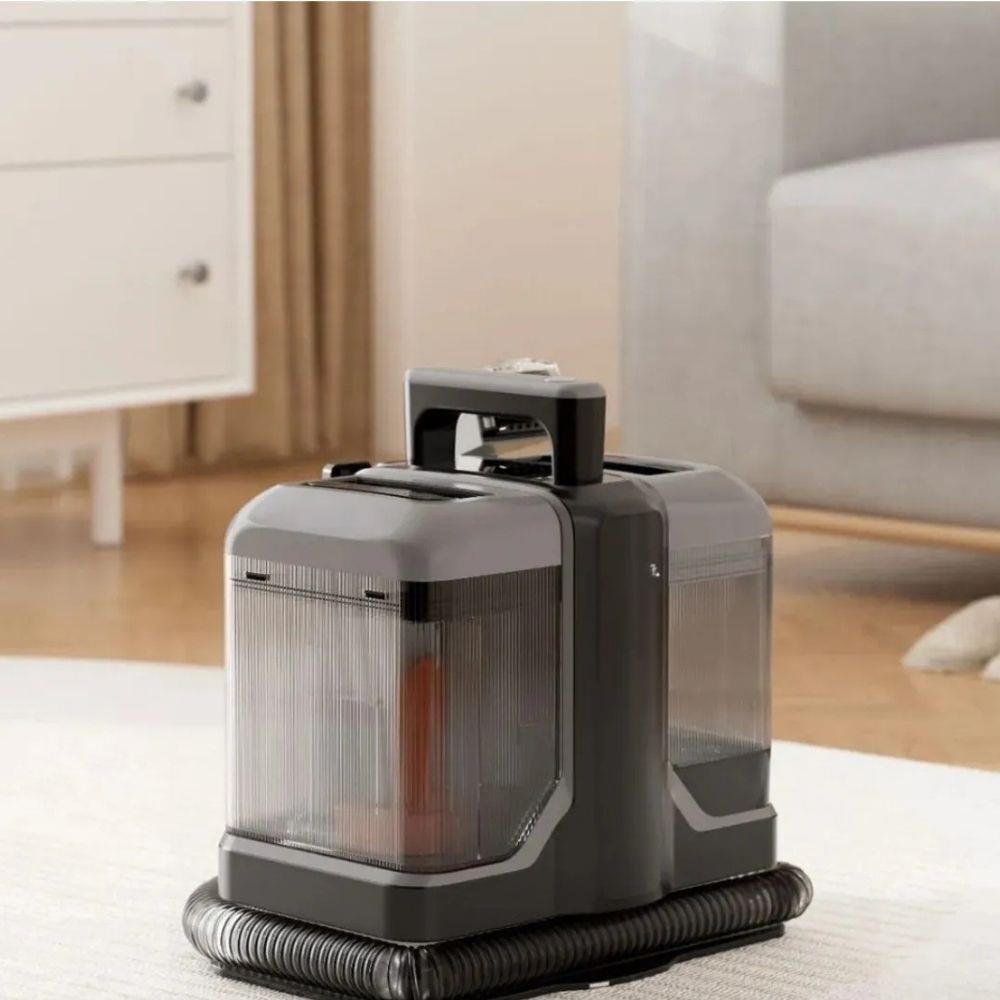 450W Sulu Yıkama Makinesi Halı Koltuk Döşeme Yatak Kanepe Puf Temizleme Leke Çıkartma Makinesi 