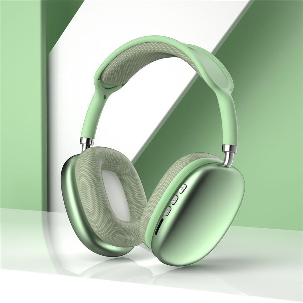 Blue İnter P9 Air Max Kulaklık Mavi Renk Kablosuz Bluetooth Kulaklık Wireless 5.0 Müzik Kulaklığı P9