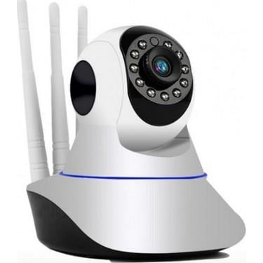 BLUE İNTER Gece Görüşlü Hd 360 Derece Wifi Ip Bebek Kamerası