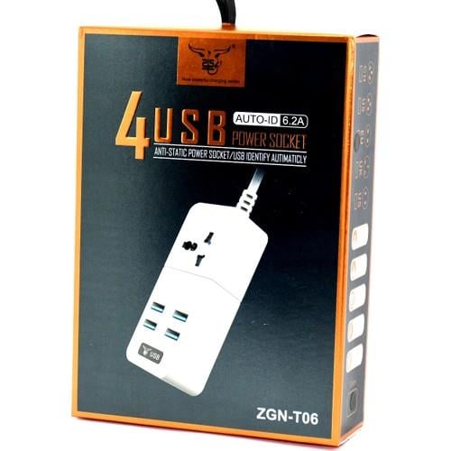 Blue İnter LUMİ-ZGN-T06 Tekli Siyah Akım Korumalı Priz