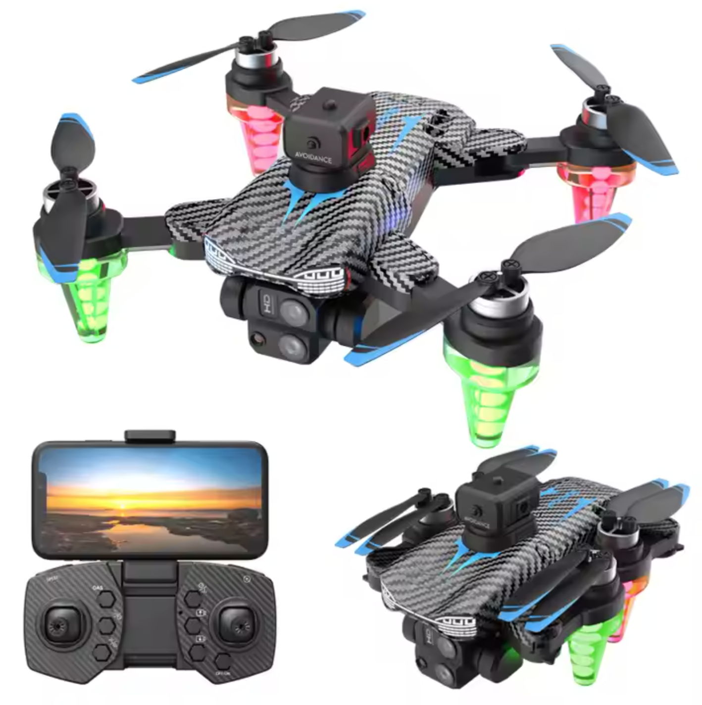 C195 Aerial Drone – Hafif Yapı, Engel Aşabilen, Akıllı ve Uzun Pil Ömürlü Drone 