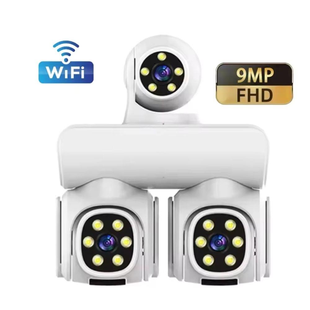 CMR 69 3 Kameralı 4G / Wifi Full HD Hareket Algılayıcılı Güvenlik Kamerası Gece / Sabah Görüşlü 