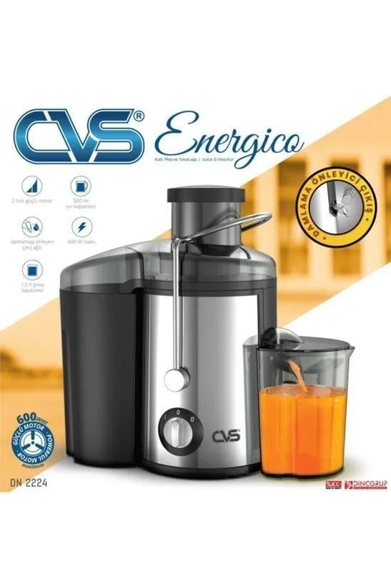 CVS DN 2224 Energica 600W Katı Meyve Sıkacağı 