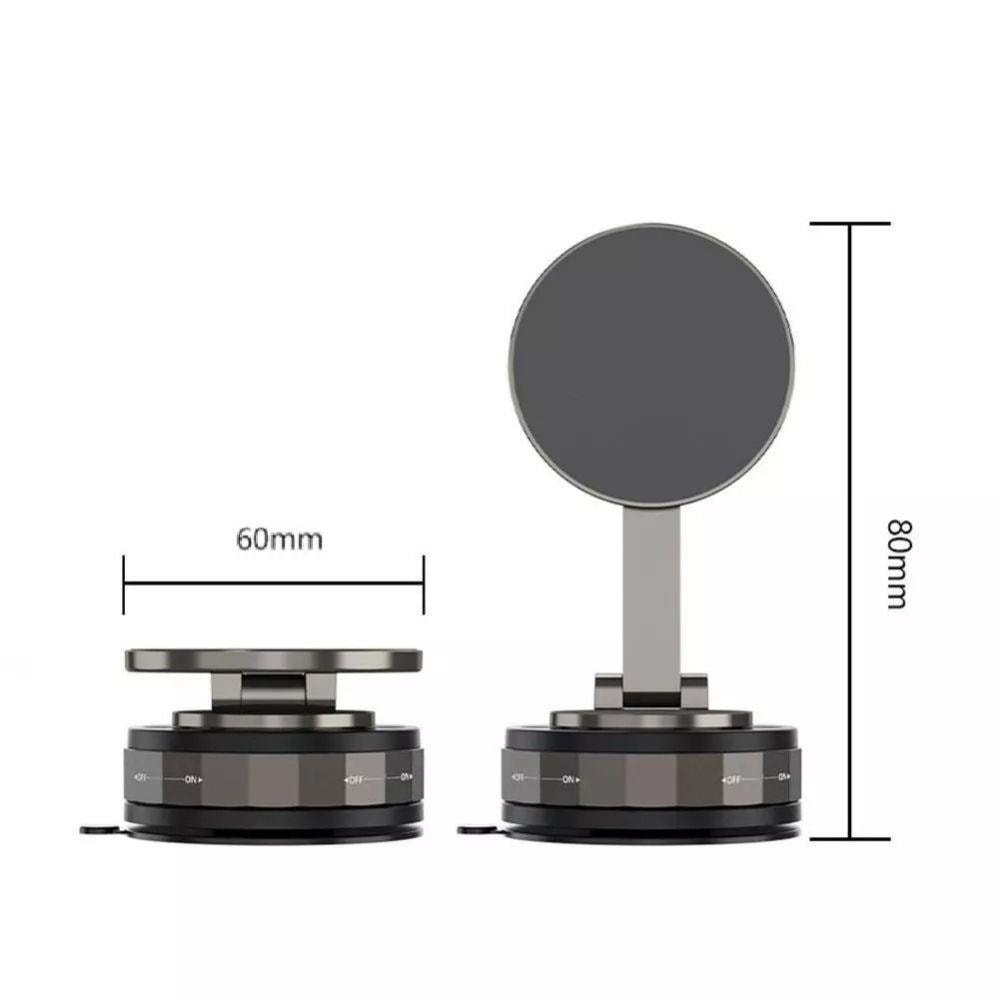 Güçlü 360 Derece Dönebilen Manyetik Mıknatıslı Araç Telefon Tutucu 