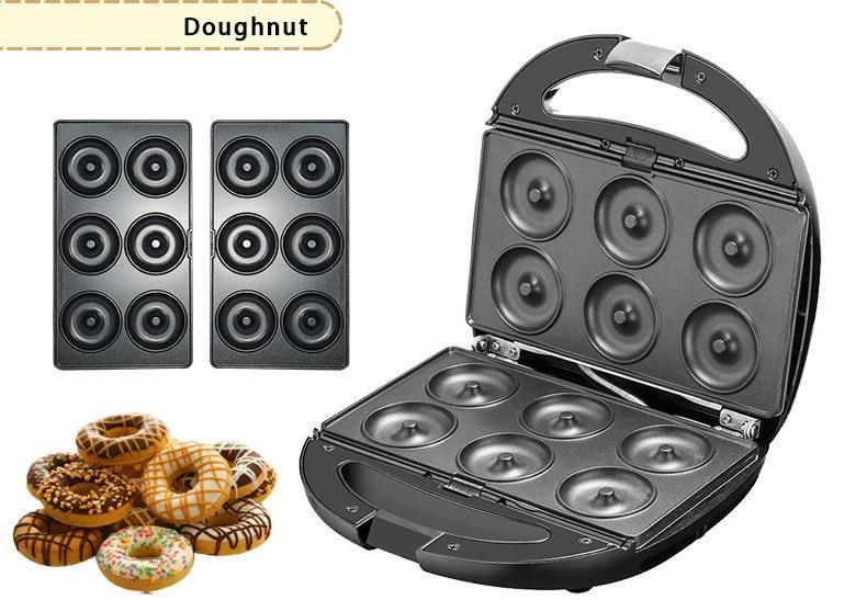 HZL 5i 1 arada Donut - Waffle - Tost Makinası