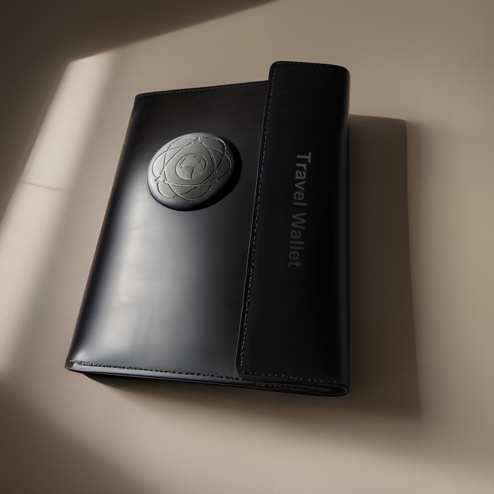 MİLİ Takip Cihazlı Passport Travel Wallet Cüzdan 