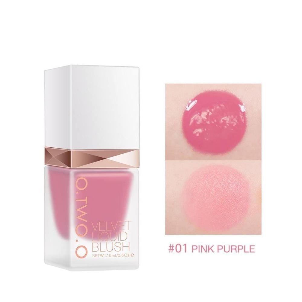 O.TWO.O Likit Allık 01 – Doğal Görünüm, Uzun Süre Kalıcı ve Işıltılı Renk 