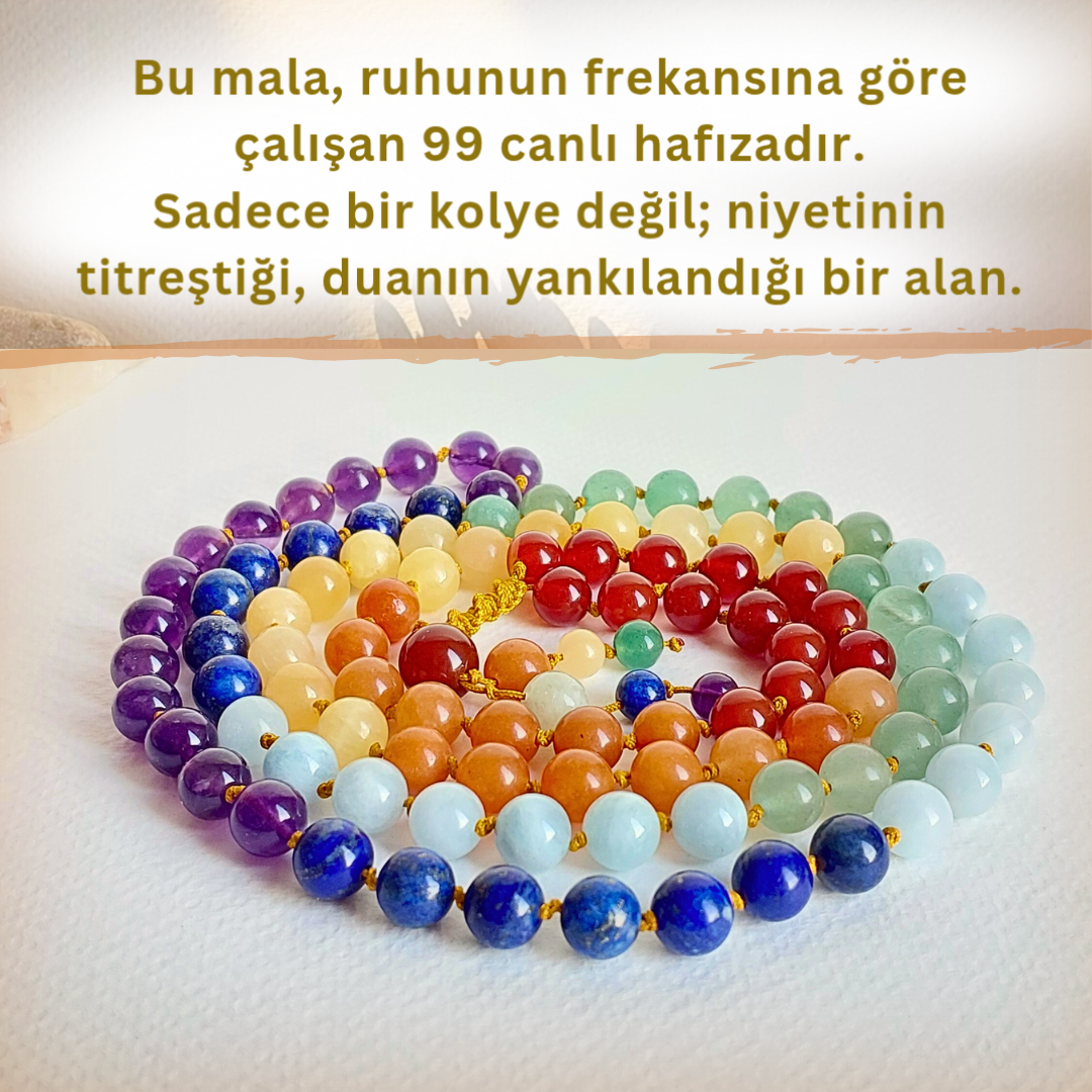 99 ÇAKRA 8 mm TESBİH MALA KOLYE Akik Turuncu Aventurin Kalsit Yeşil Aventurin Akuamarin Lapis Ametist 