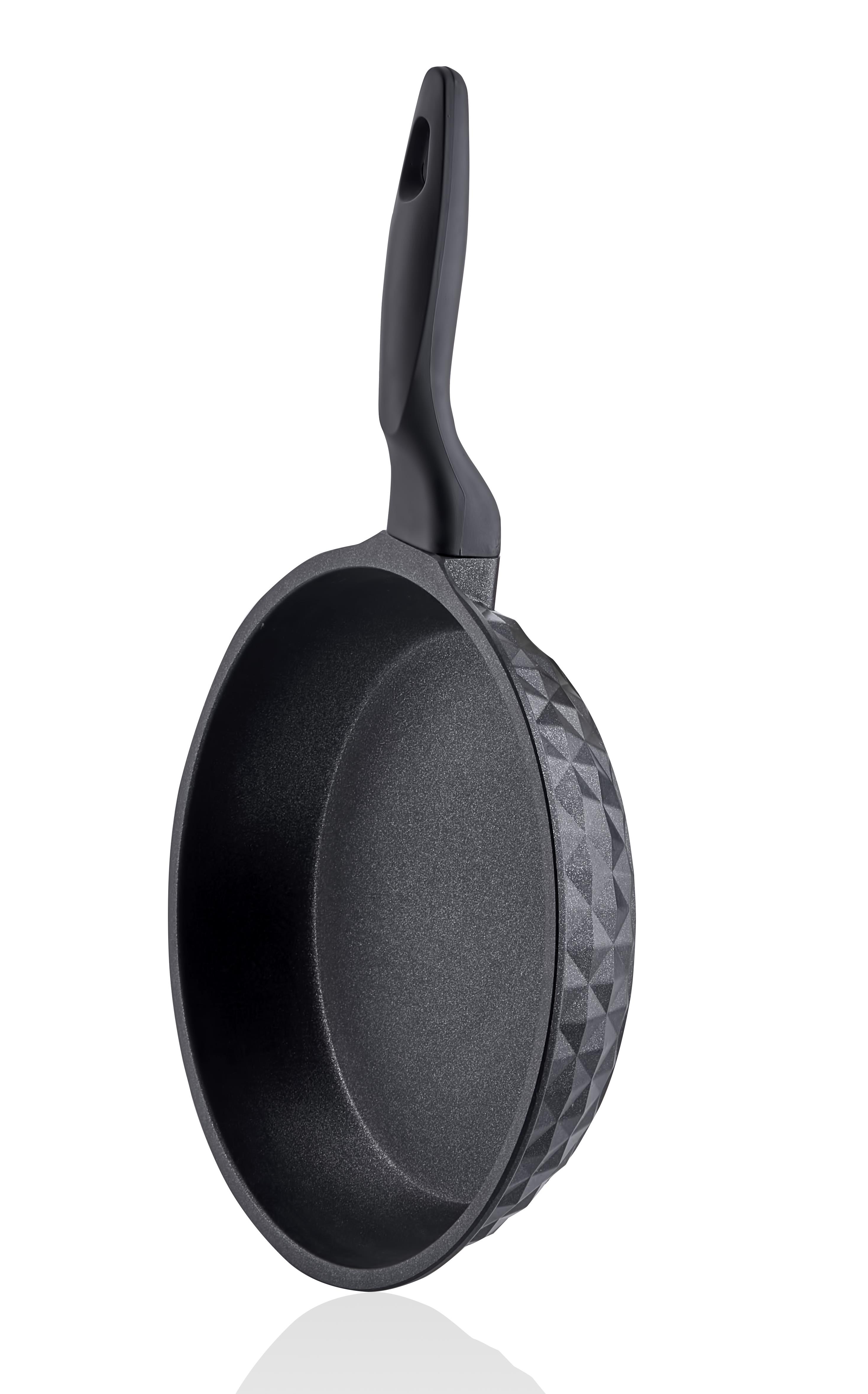 Taç Bella Döküm Tava 28 Cm Siyah