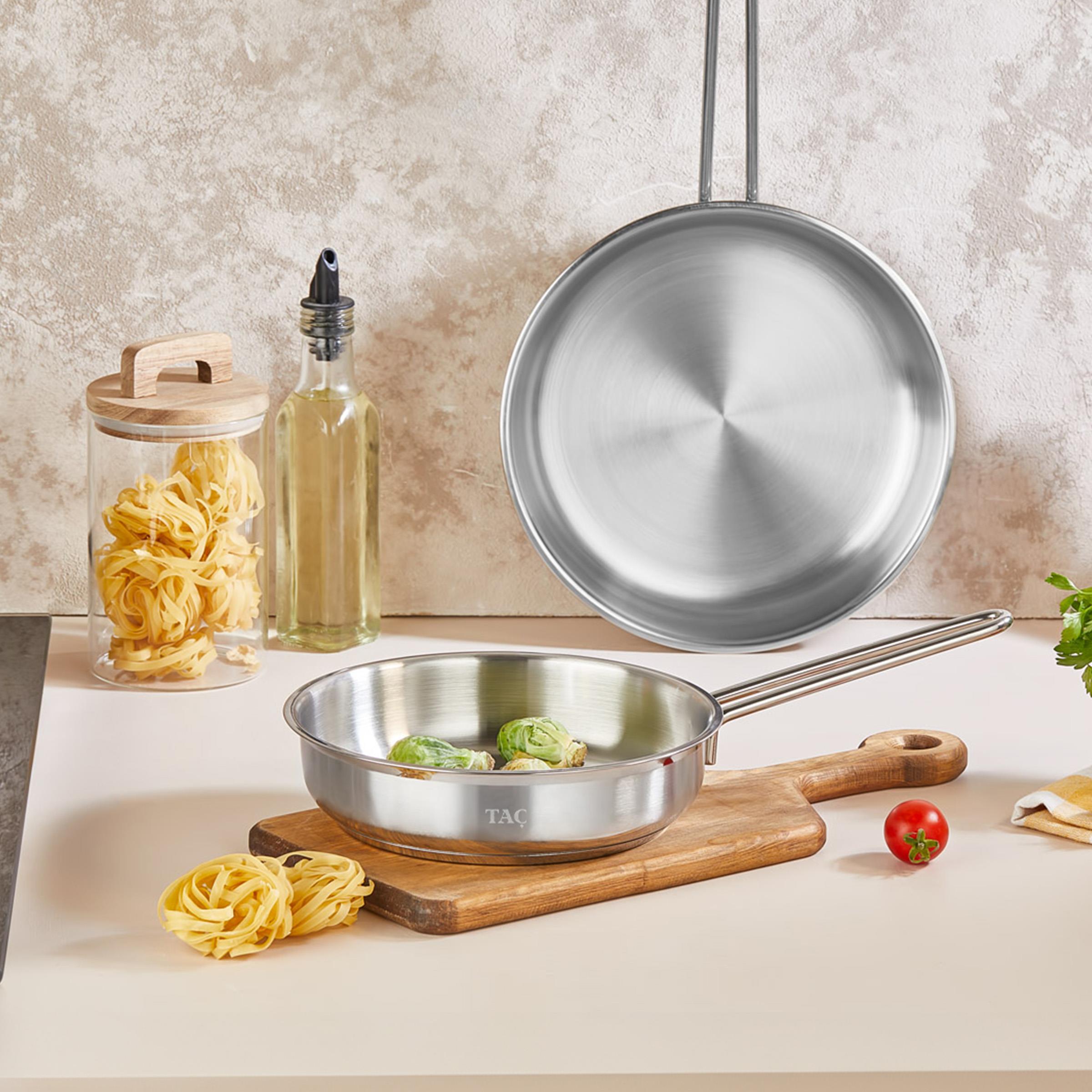 Taç Bengü Pro İndüksiyon Tabanlı Çelik Tava 26 Cm