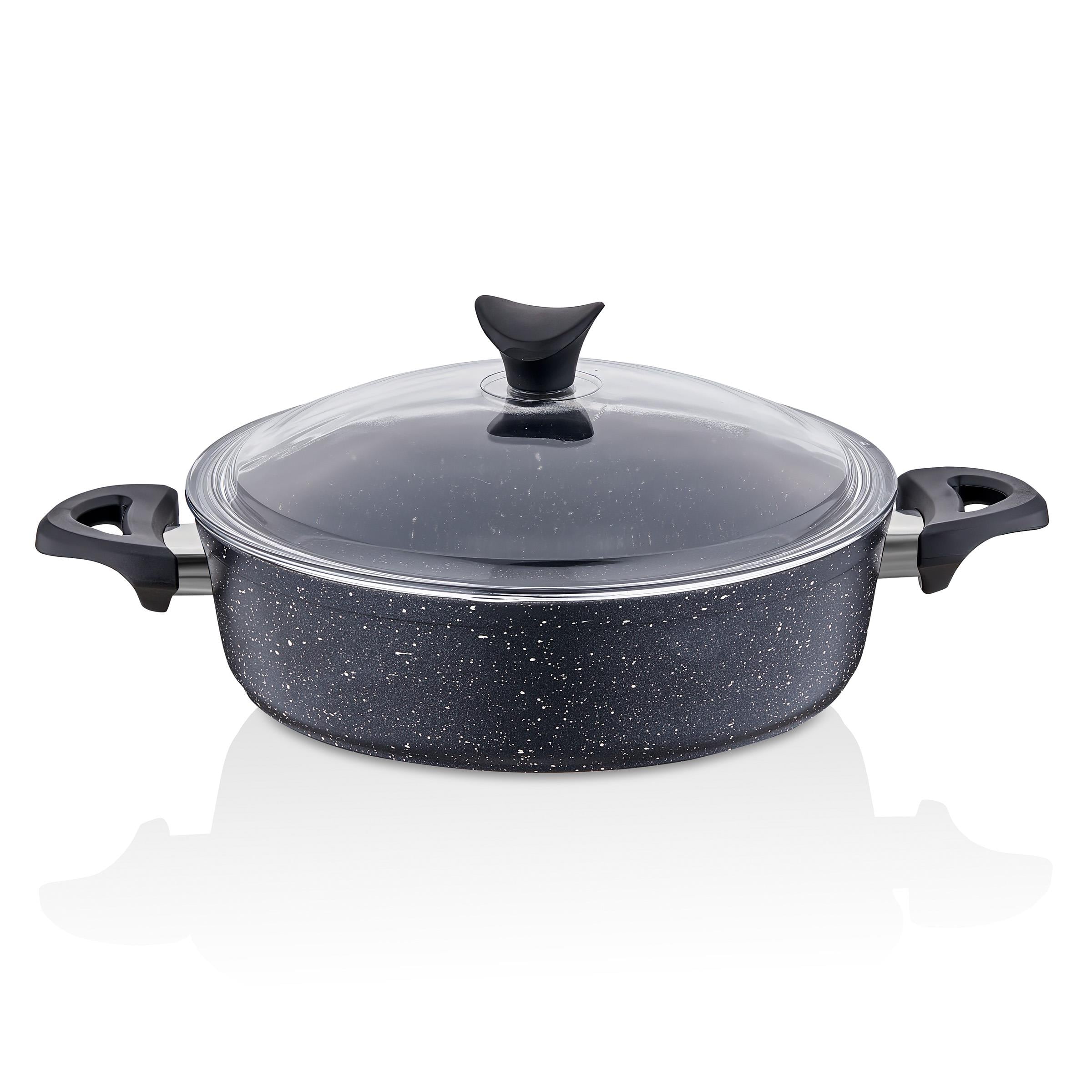 Taç Mastercook Pro 9 Parça Granit Tencere Seti Siyah