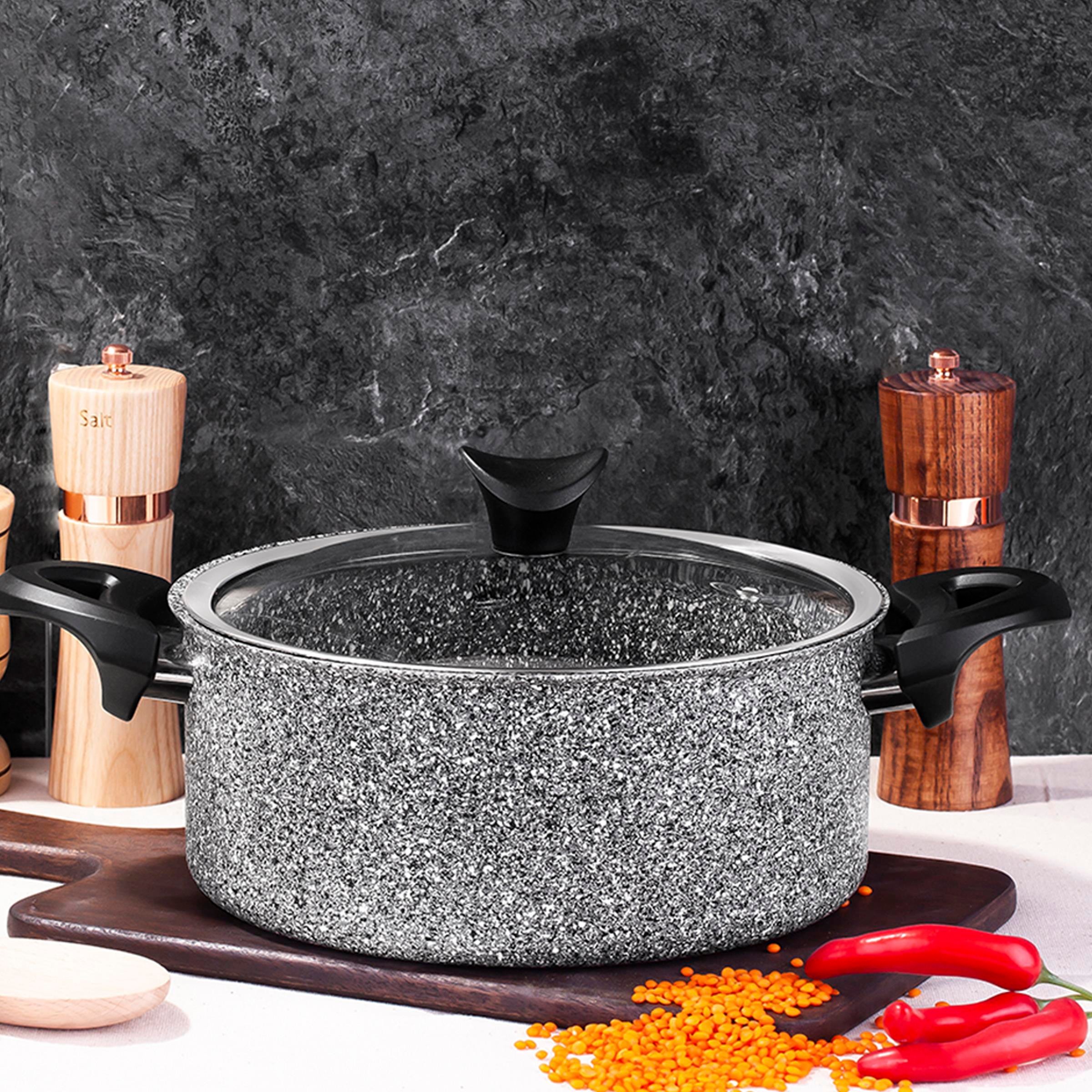 Taç Ultra Granit Derin Tencere 24cm