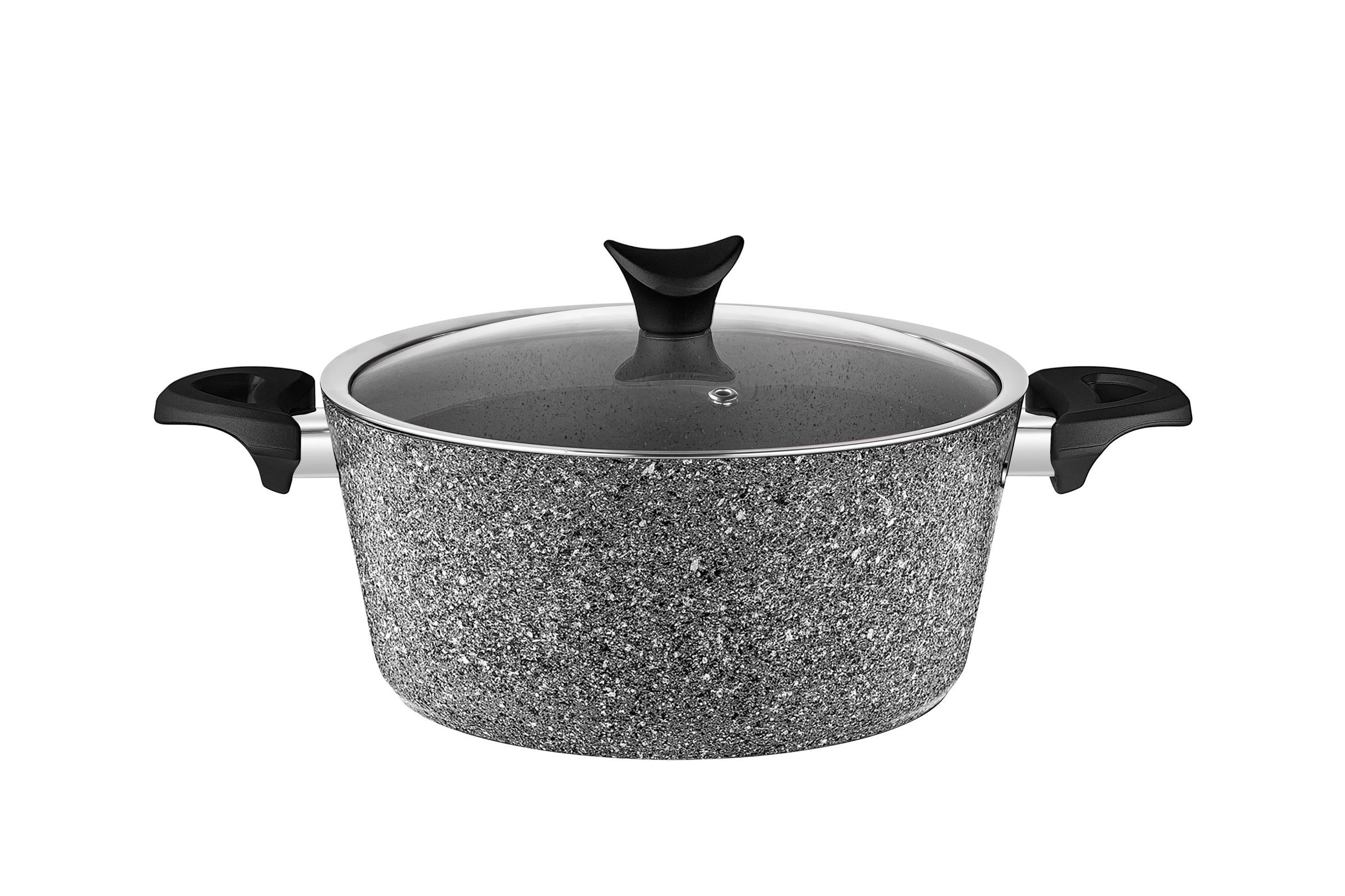 Taç XL Master Cook 9 Parça Tencere Seti Gri