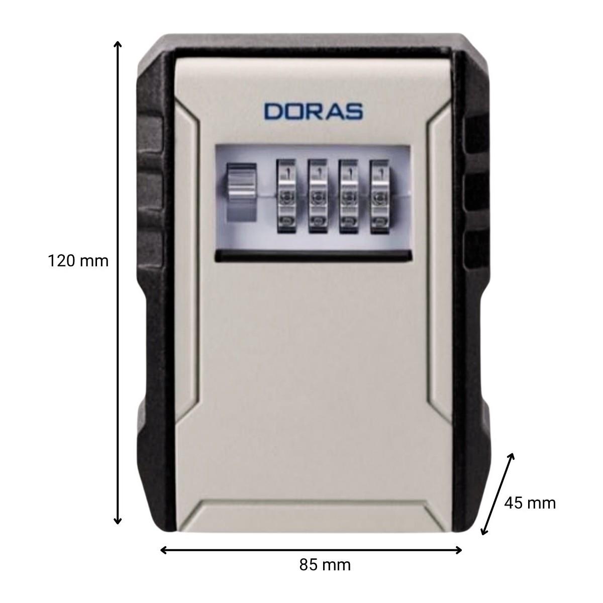  Doras Çelik Kasalar Doras 153.K7000 Kale Kilit  Şifreli Anahtar Kutusu