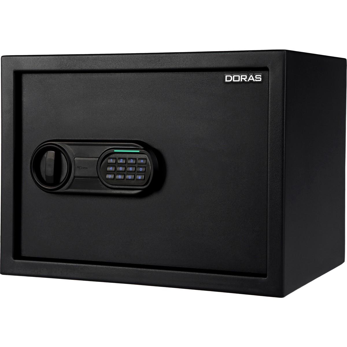  Doras Çelik Kasalar Doras 153.OLE03 Kale Kilit  Elektronik Şifreli ve Anahtarlı Çelik Kasa / 30 Serisi Ev ve Otel Tipi