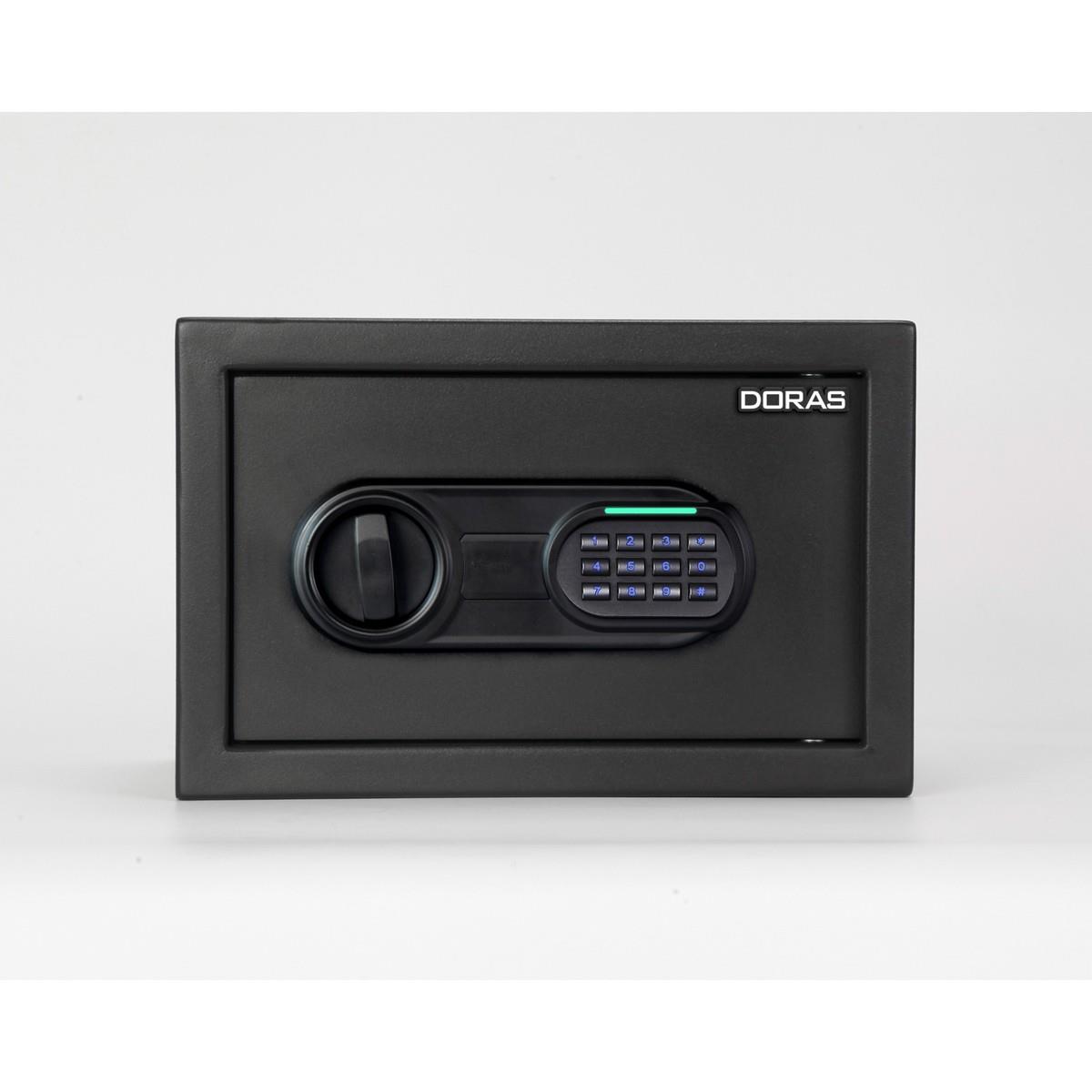  Doras Çelik Kasalar Doras 153.OLE01 Kale Kilit  Elektronik Şifreli ve Anahtarlı Çelik Kasa / 20S Serisi Ev ve Otel Tipi