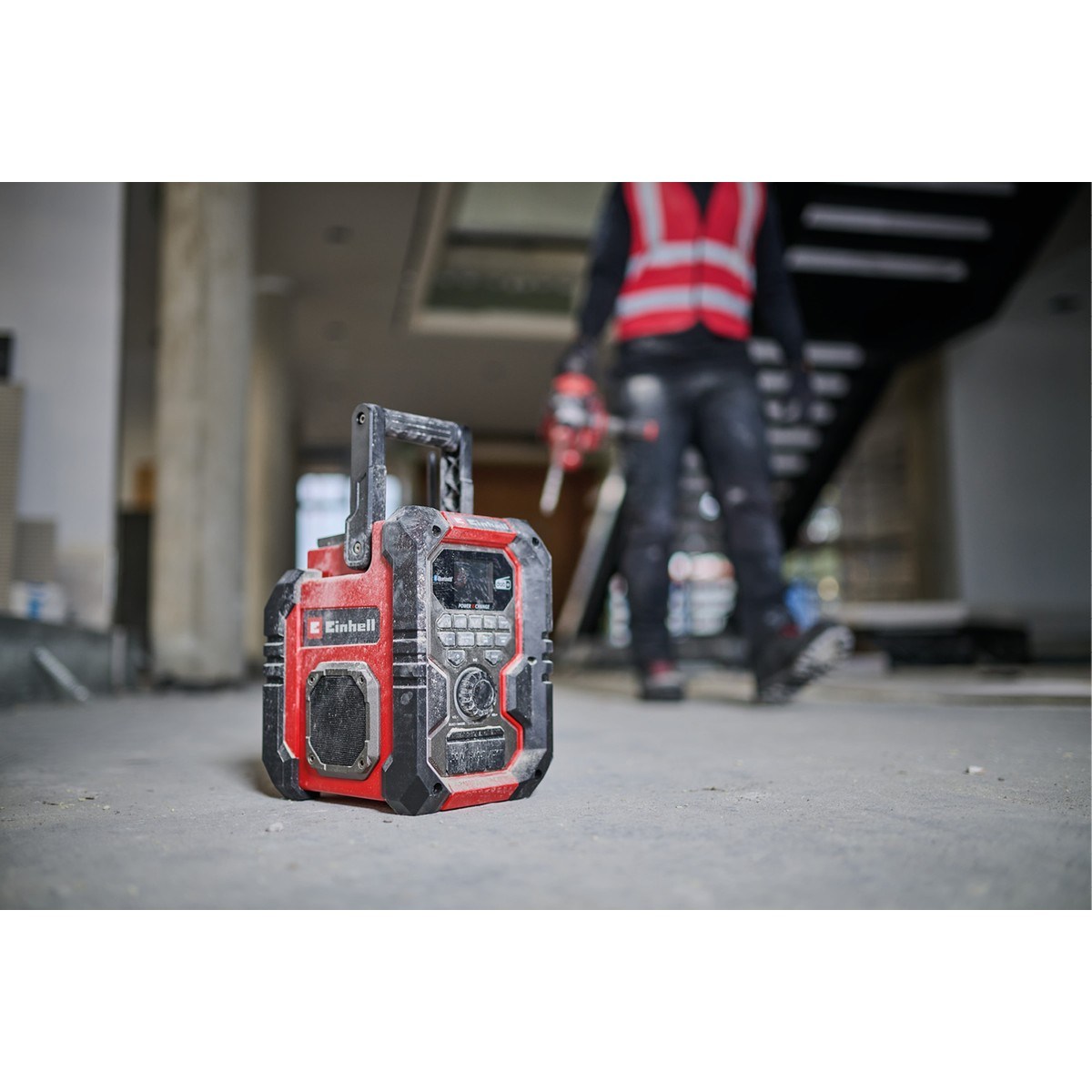  Einhell El Aletleri Einhell 3407995 Kale Kilit  TE-CR 18 Li DAB+/FM/BT - Solo - Akülü Radyo