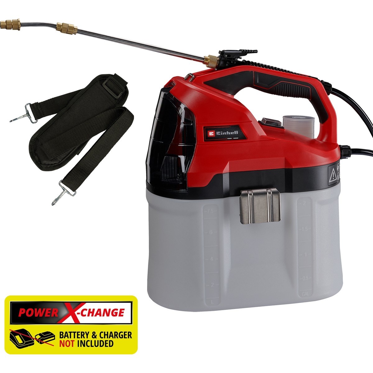  Einhell El Aletleri Einhell 3425220 Kale Kilit  GE-WS 18/75 Li-Solo - Akülü İlaçlama Pompası
