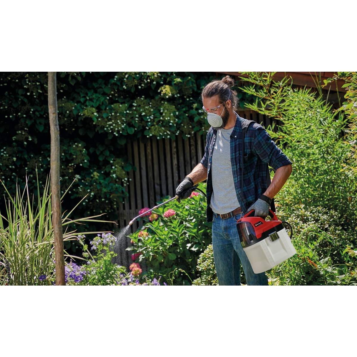  Einhell El Aletleri Einhell 3425220 Kale Kilit  GE-WS 18/75 Li-Solo - Akülü İlaçlama Pompası