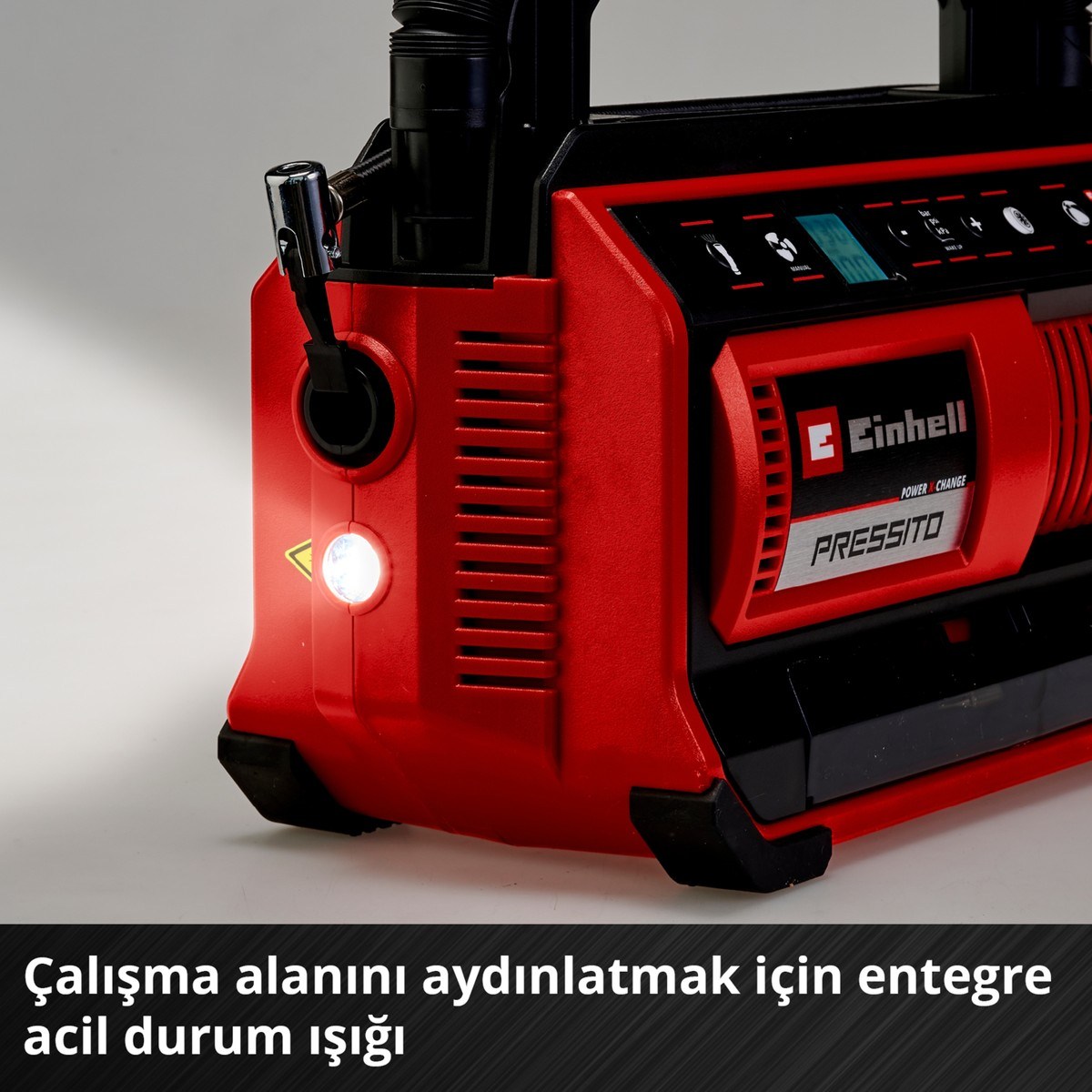  Einhell El Aletleri Einhell 4020430 Kale Kilit  PRESSITO 18/25 Hybrid - Akülü Hibrit Kompresör 