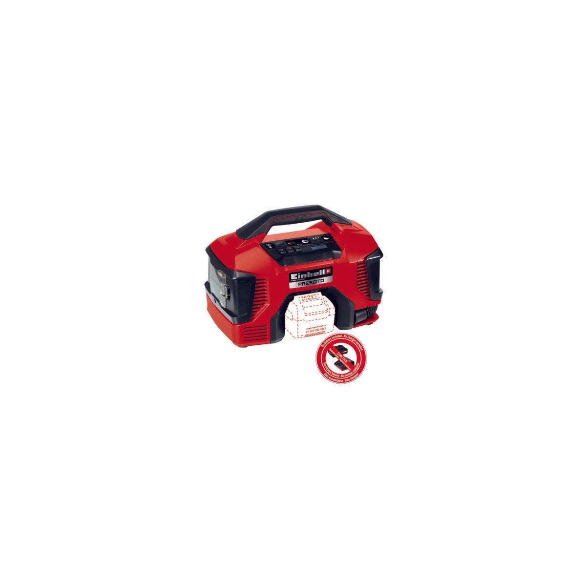  Einhell El Aletleri Einhell 4020460 Kale Kilit  PRESSITO - Akülü Hibrit Kompresör 