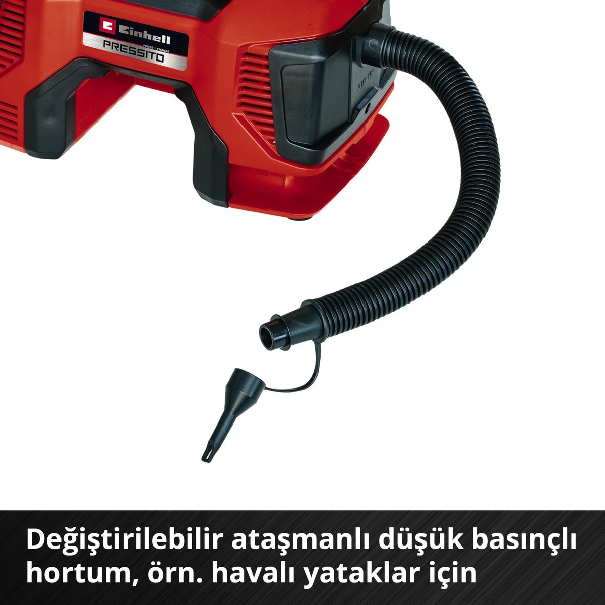  Einhell El Aletleri Einhell 4020467 Kale Kilit  PRESSITO 18/21 - Akülü Kompresör