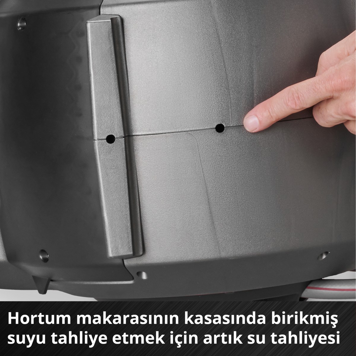  Einhell El Aletleri Einhell 4173774 Kale Kilit  GE-HR 18/30-1 WH Li-Solo - Akülü Hortum Makarası 
