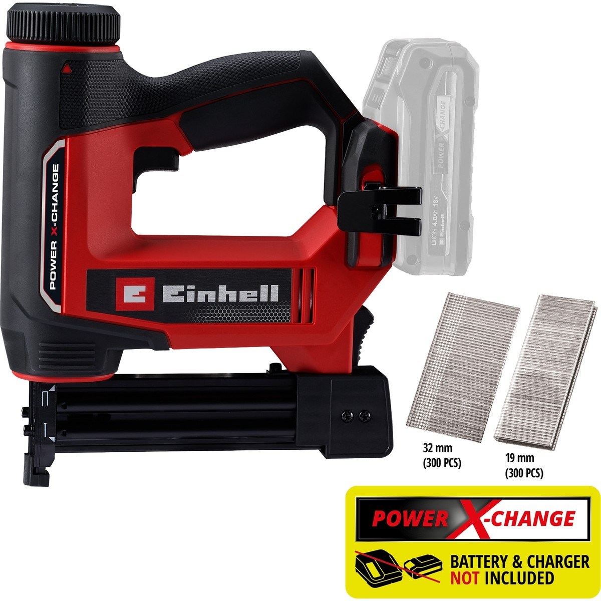  Einhell El Aletleri Einhell 4257800 Kale Kilit  TE-CN 18/32 Li - Solo - Akülü Zımba/Çivi 