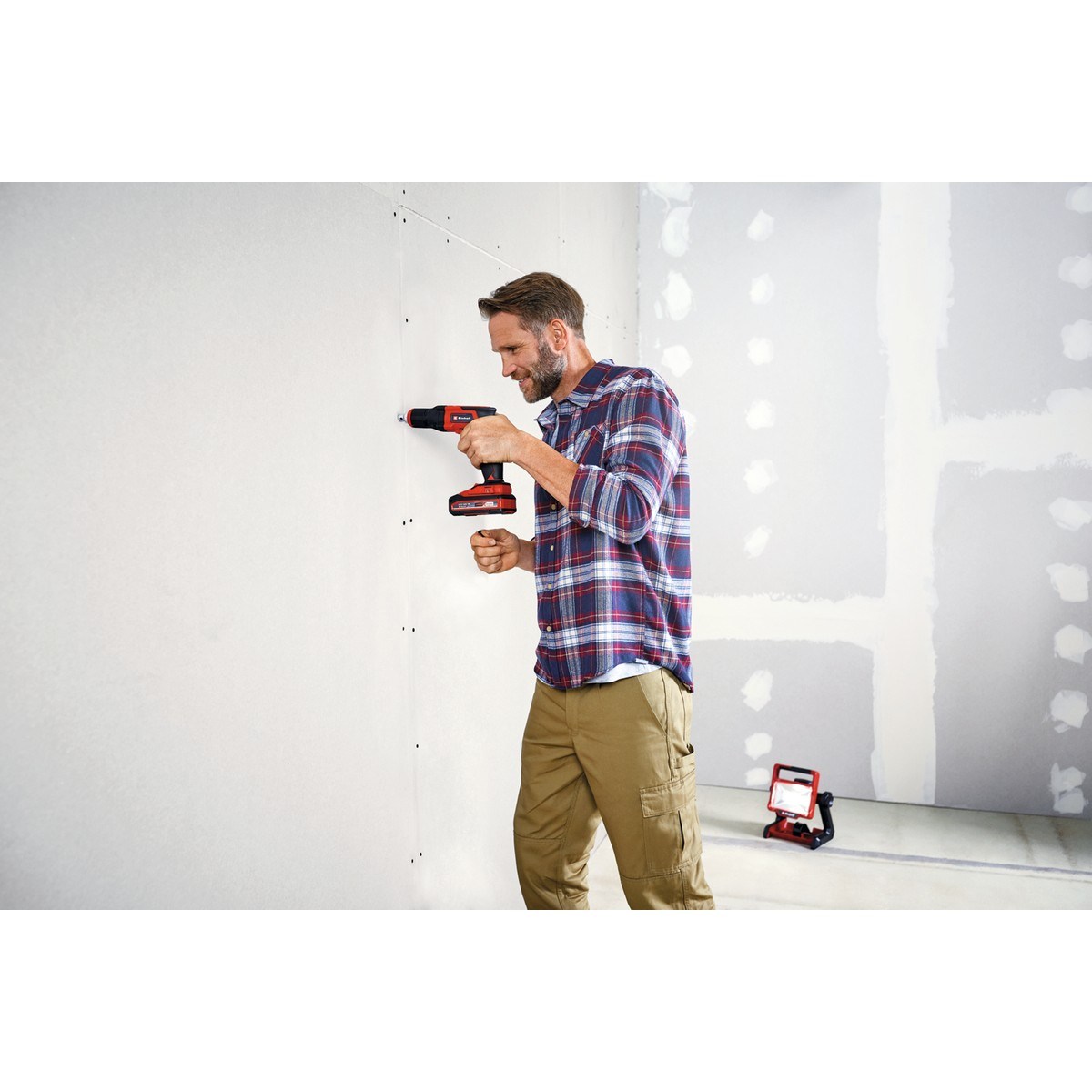  Einhell El Aletleri Einhell 4259980 Kale Kilit  TE-DY 18 Li-Solo - Akülü Alçıpan Vidalama 