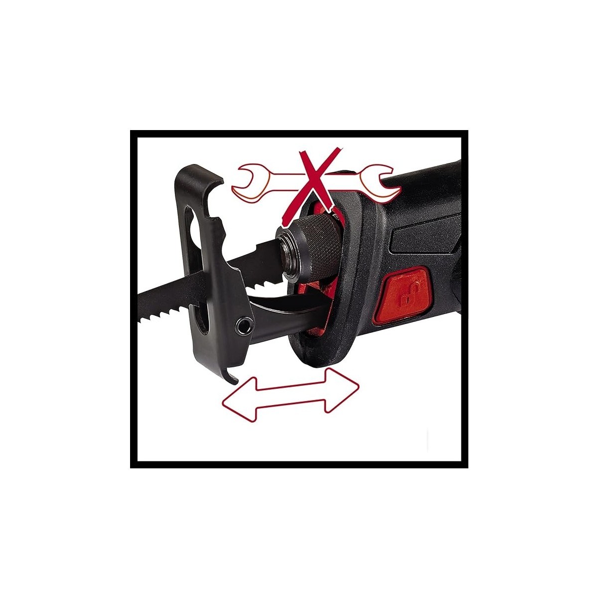 Einhell El Aletleri Einhell 4326300 Kale Kilit  TE-AP 18/22 Li-Solo - Akülü Kılıç Testere