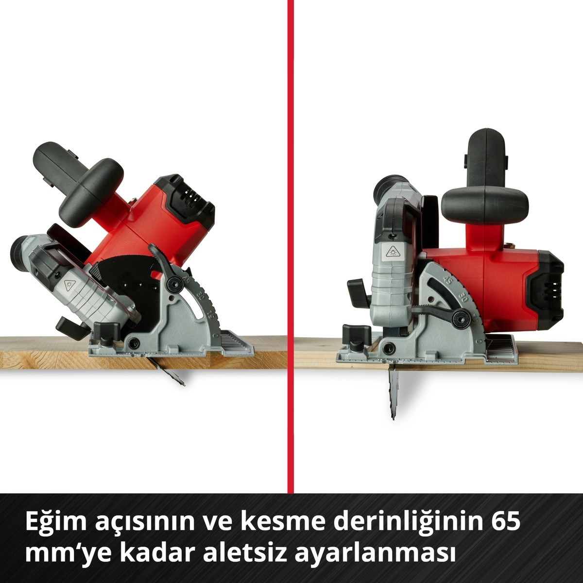  Einhell El Aletleri Einhell 4331210 Kale Kilit  TP-CS 18/190 Li BL - Solo - Akülü Daire Testere