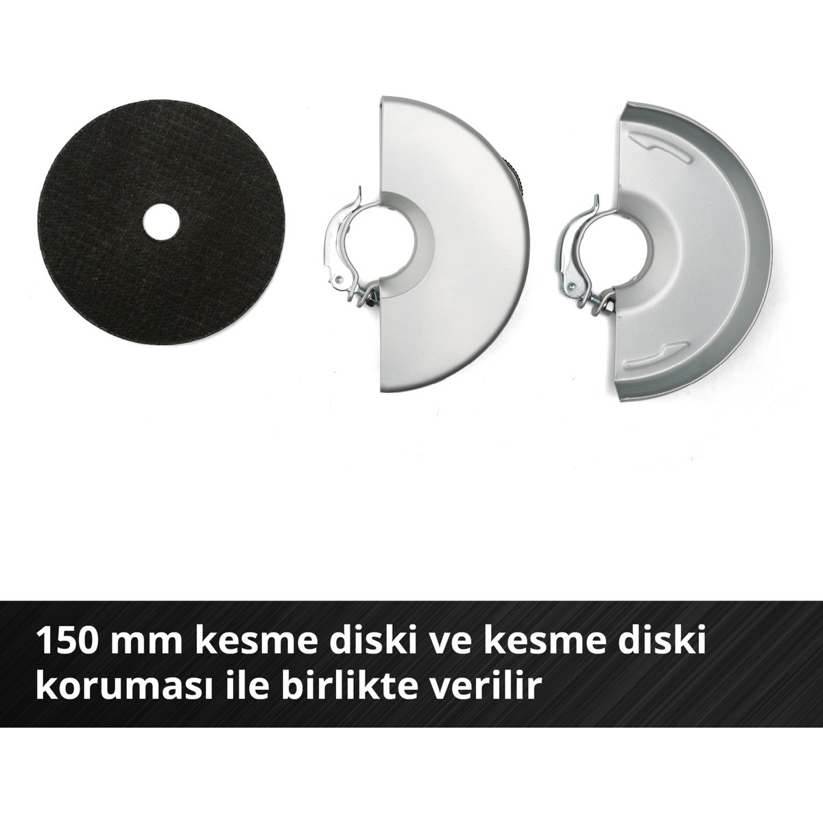  Einhell El Aletleri Einhell 4431144 Kale Kilit  AXXIO 18/150 - Akülü Avuç Taşlama